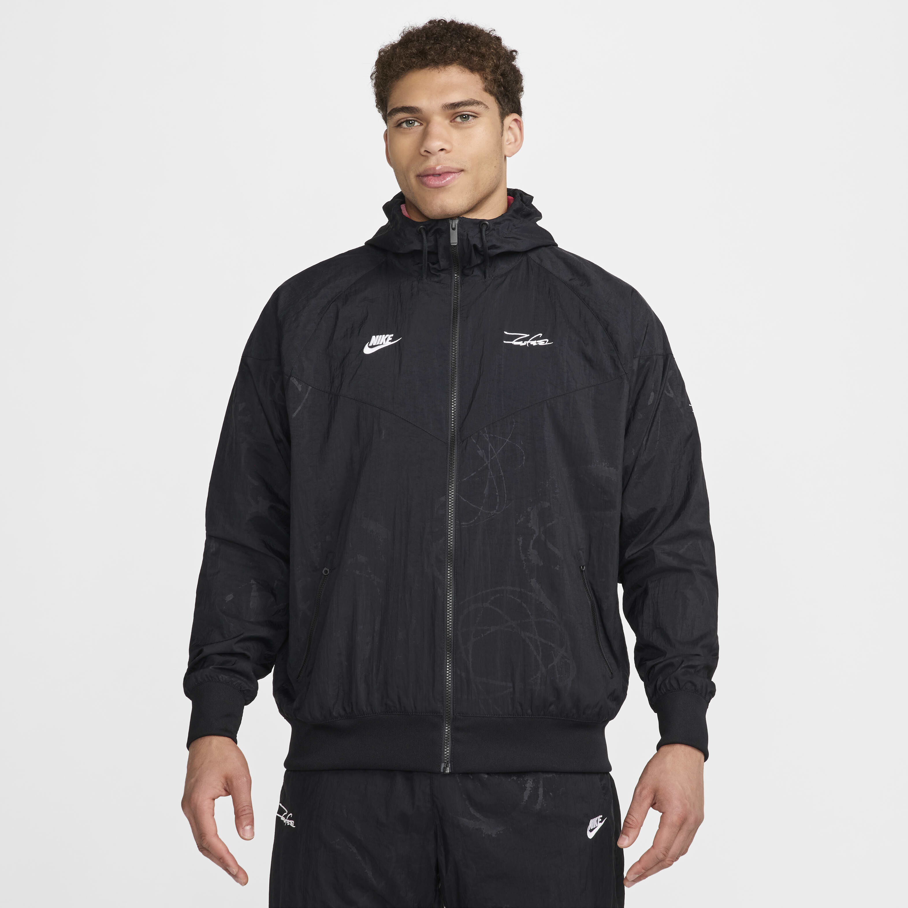 Nike sportswear graphic windbreaker sales