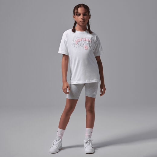 قمصان وتيشرتات جوردن-جوردن, جوردن, تيشيرت باف فلورال للأطفال الكبار