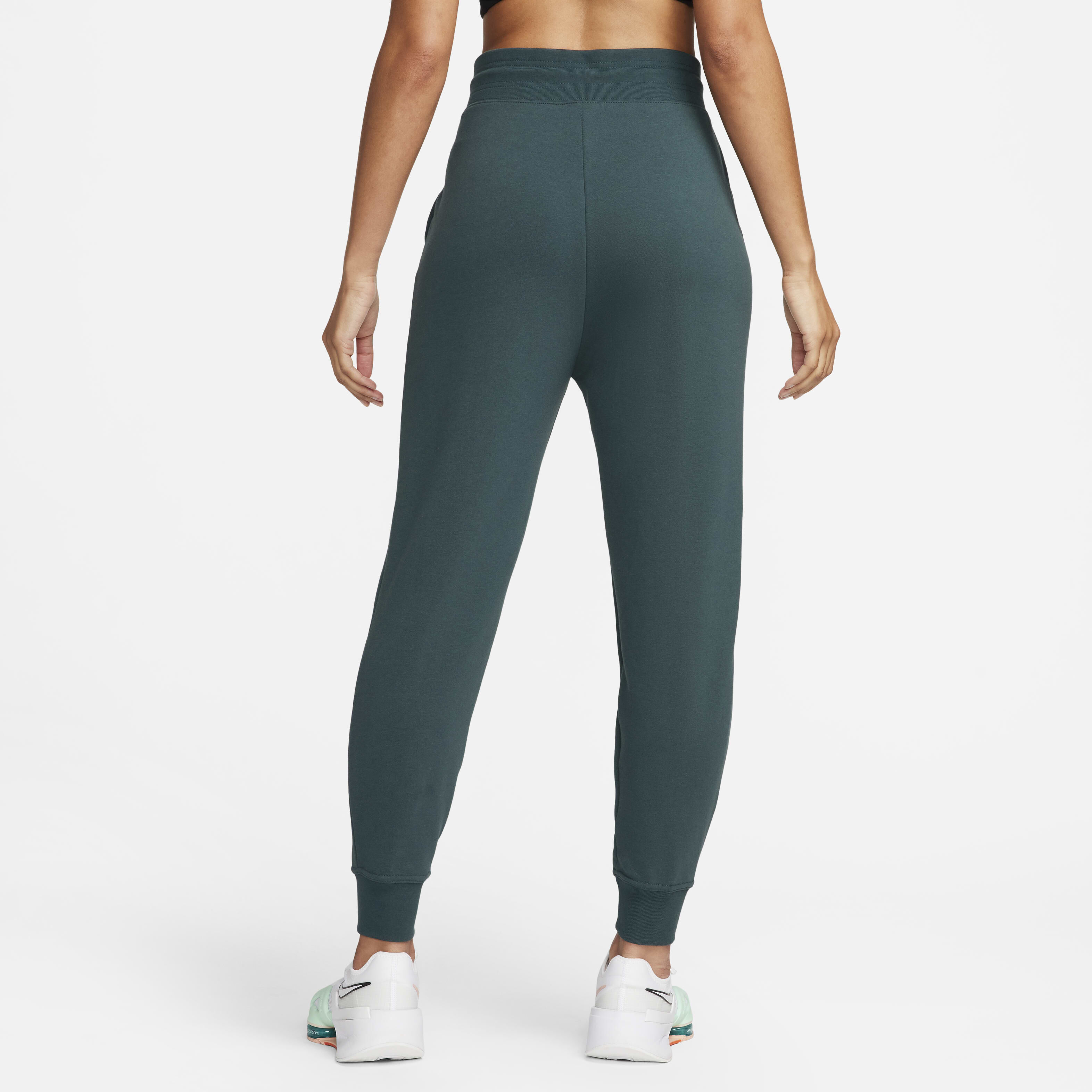 Nike dri-fit get fit women's fleece 7/8 training trousers outlet