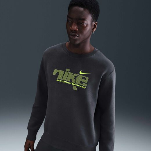Men's Hoodies & Sweatshirts-Nike, Nike Sportswear Club, Men's Fleece Crew