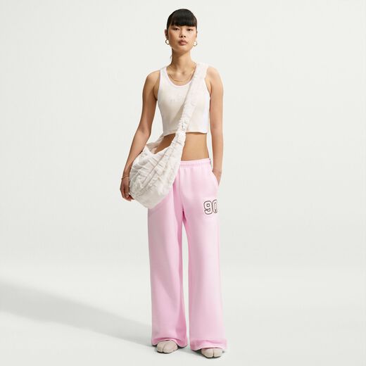 Women's Collection-Nike, Nike Studio Fleece Medium Weight, Women's Mid-Rise Wide-Leg Pants