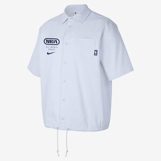 Basketball Tops & T-Shirts-Nike, Team 31 Club, Men's Nike NBA Woven Short-Sleeve Top