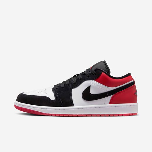 Jordan Summer Season 2025-JRDN, Air Jordan 1 Low 'Black Toe', Men's Shoes