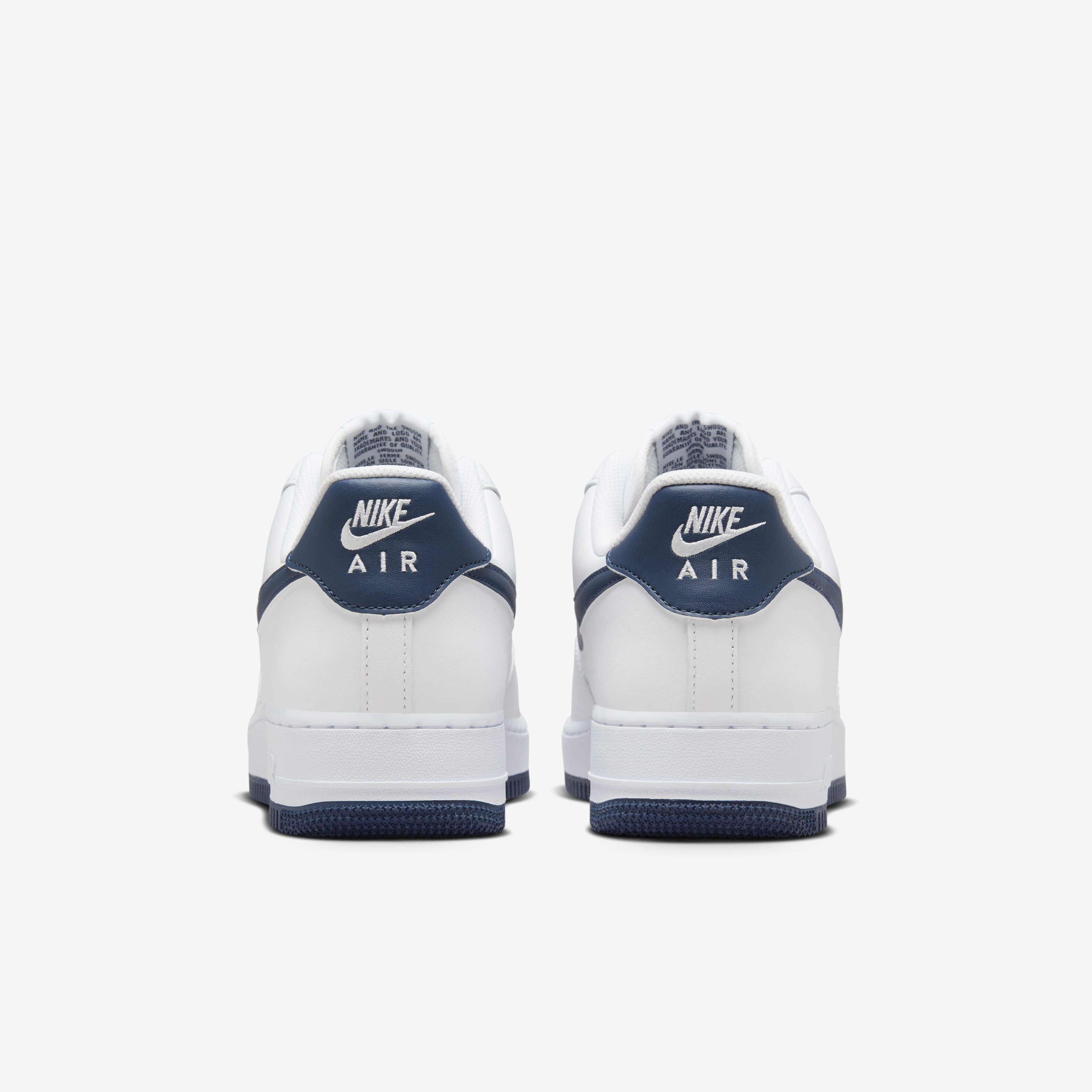 Nike air force 1 '07 white/deep royal men's shoe top