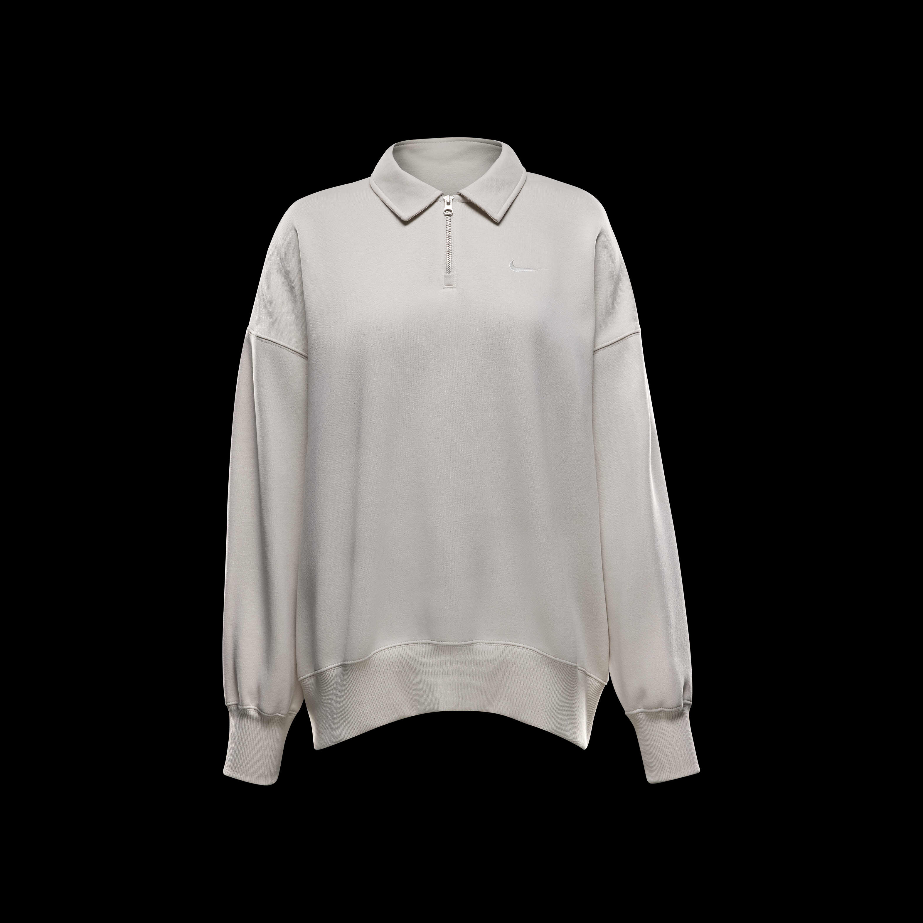 Buy Nike Sportswear Phoenix Fleece Women's Oversized 1/4-Zip Polo - Light  Orewood Brown/Sail | Nike Kuwait Official