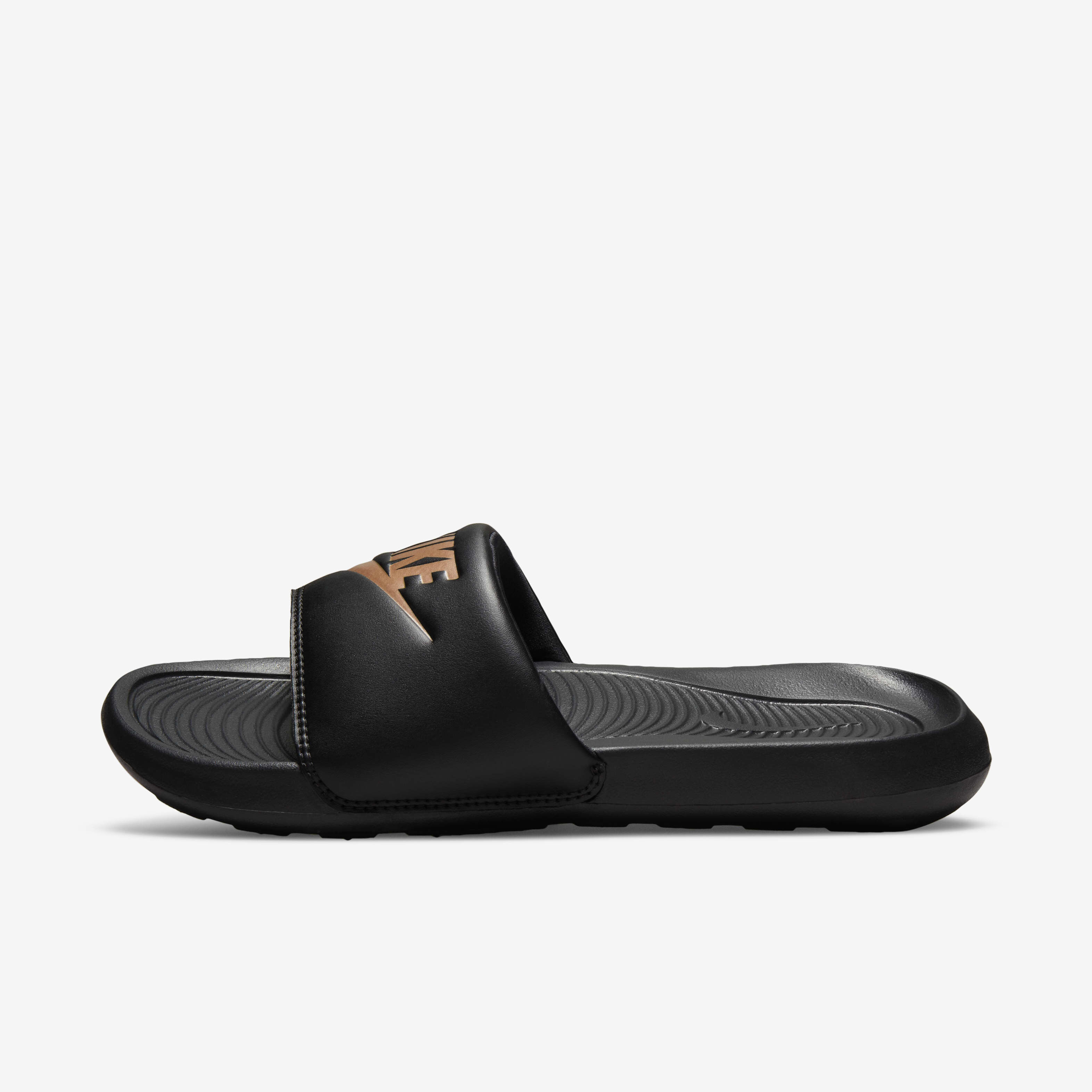 Black nike slides with rose gold online