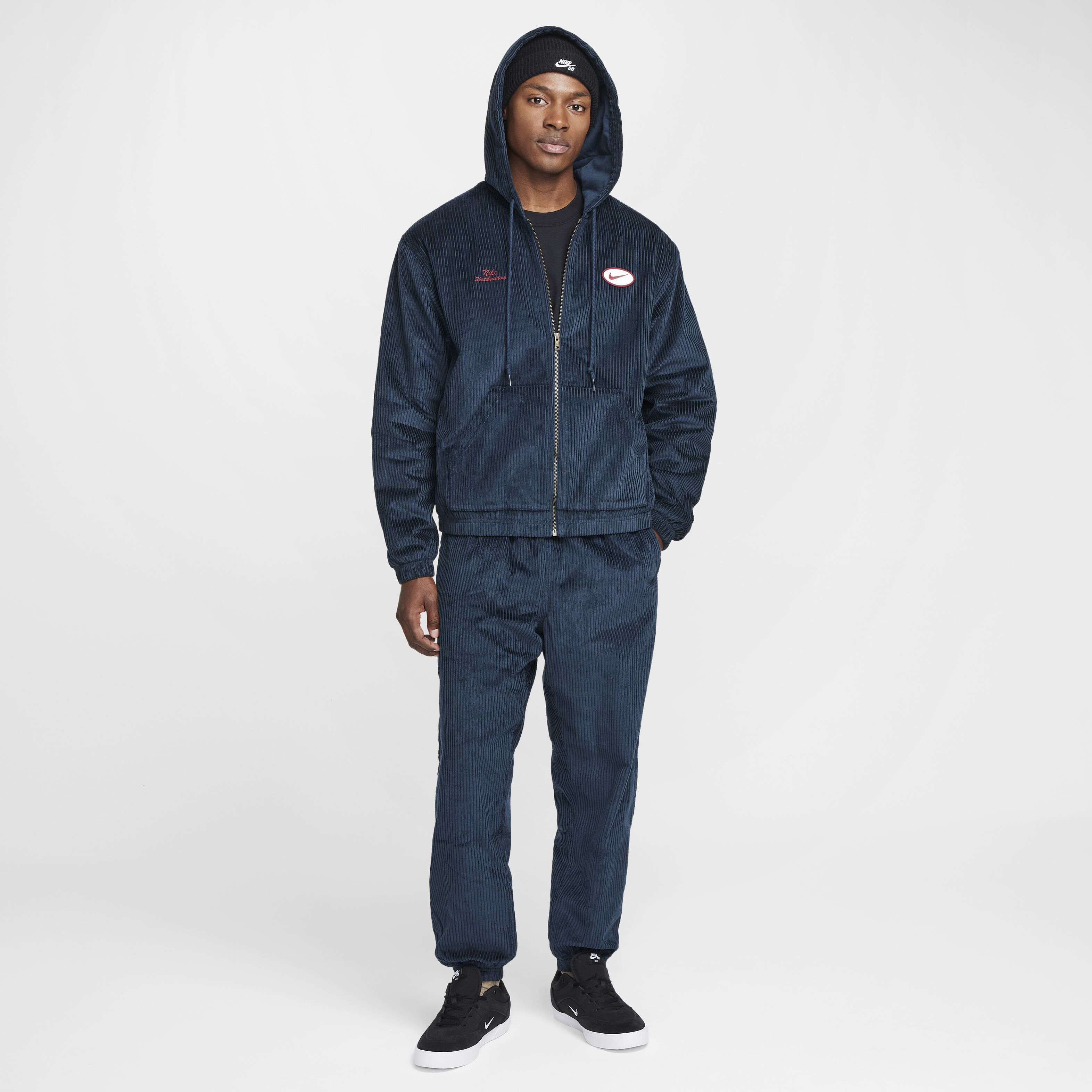 芸能人愛用のルームウェア SB Nike Buy Elastic Navy Armoury - Trousers Skate Corduroy 実使用、サイン入りウエア