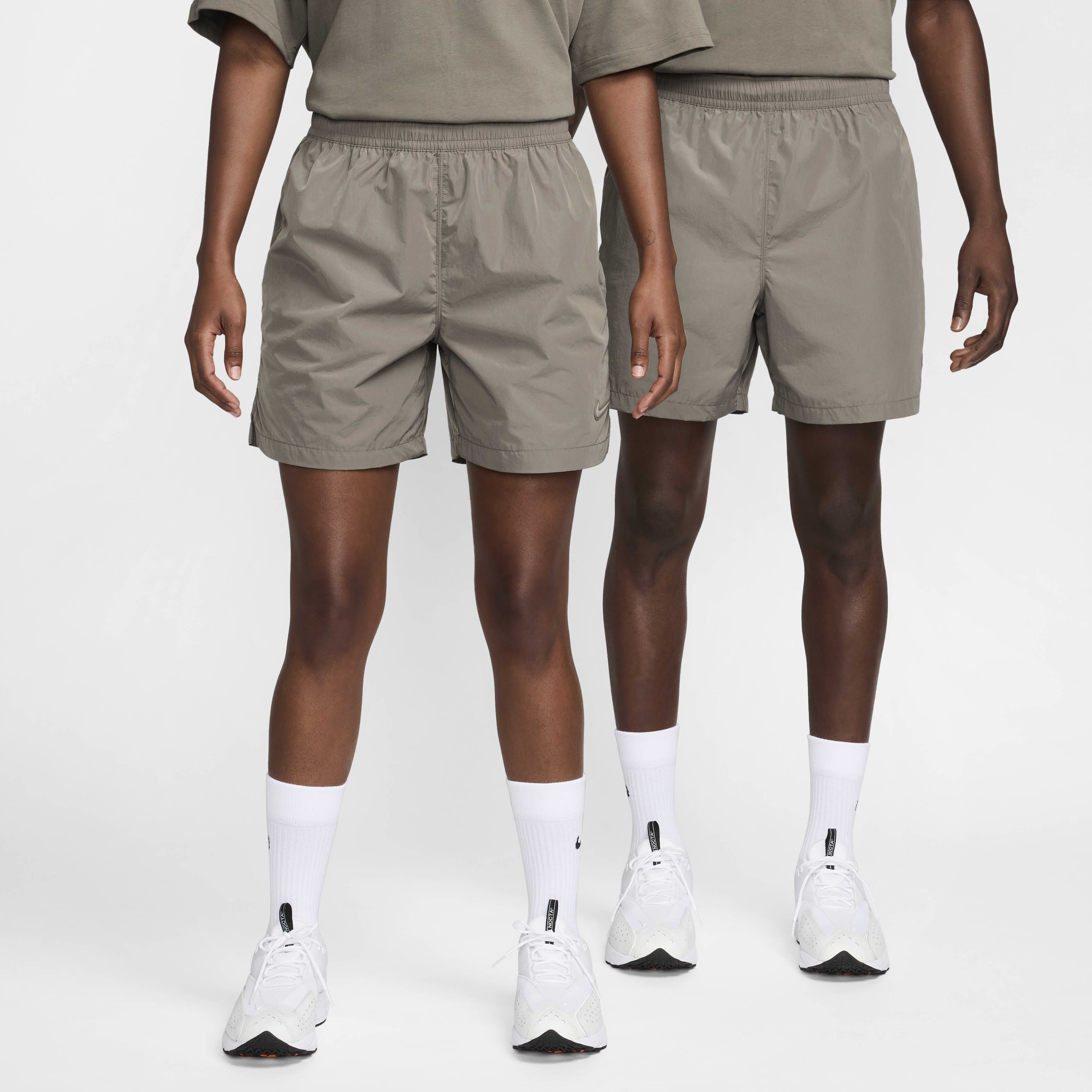 Buy NOCTA Cardinal Nylon Shorts - Olive Grey/Moon Fossil