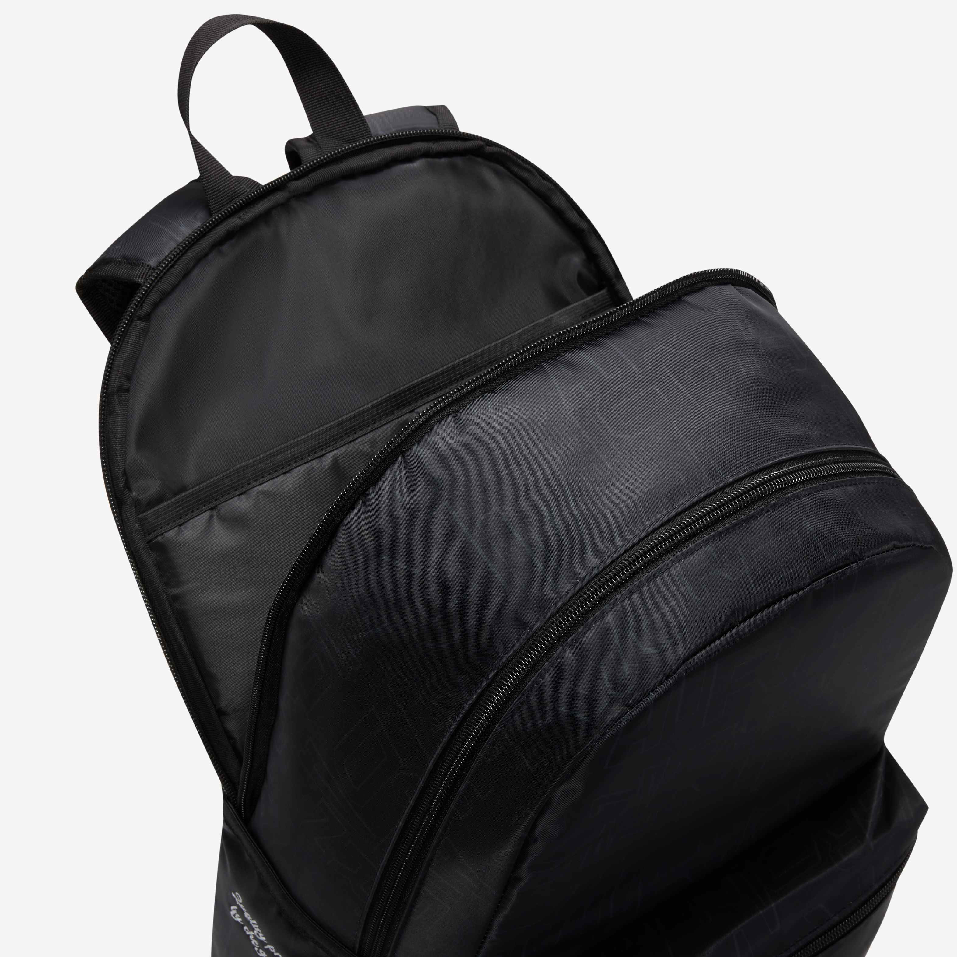 Jordan Black and Gold Backpack image number 5