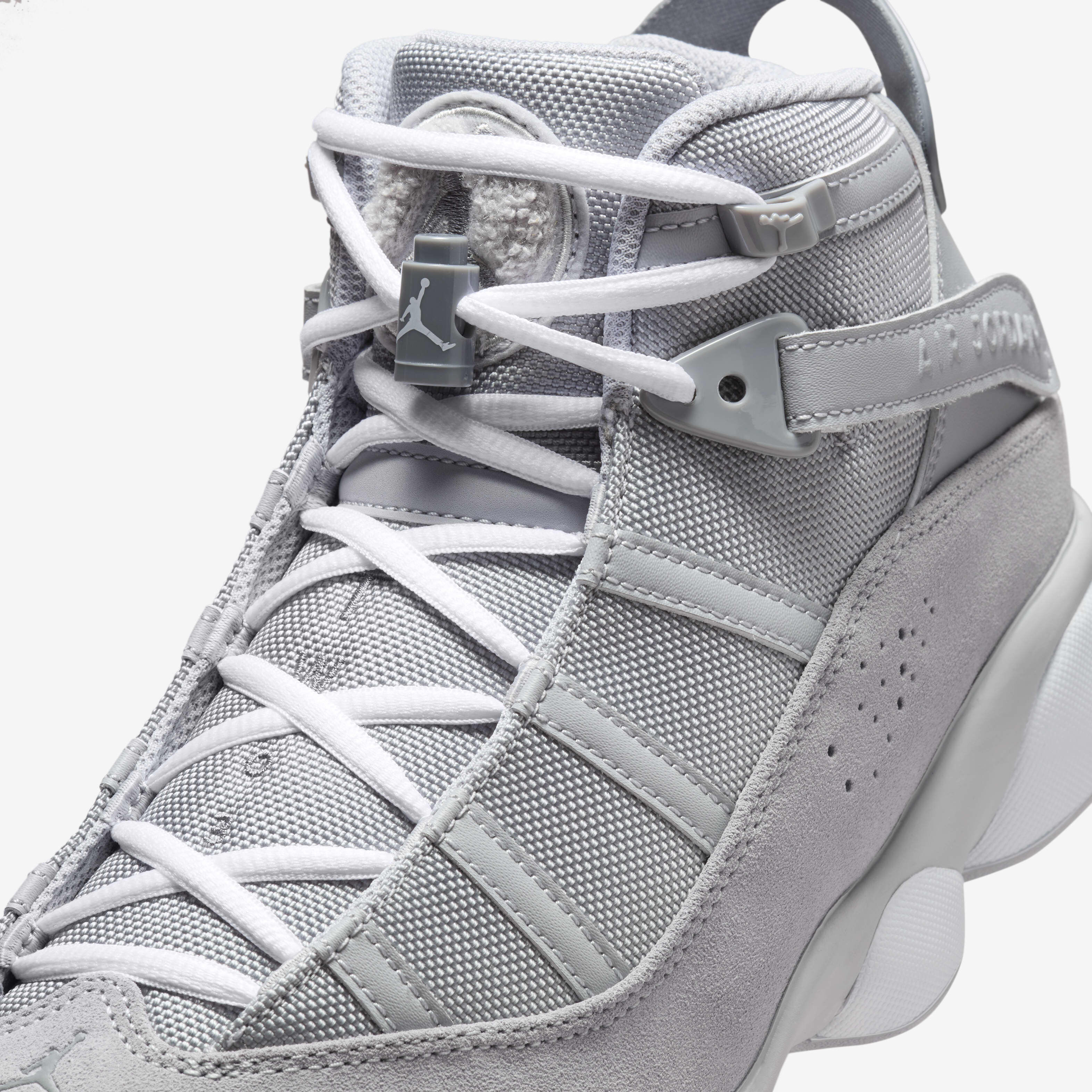 Buy Jordan Rings Men's Shoes Wolf Grey/White/Cool Grey Nike - Main Image