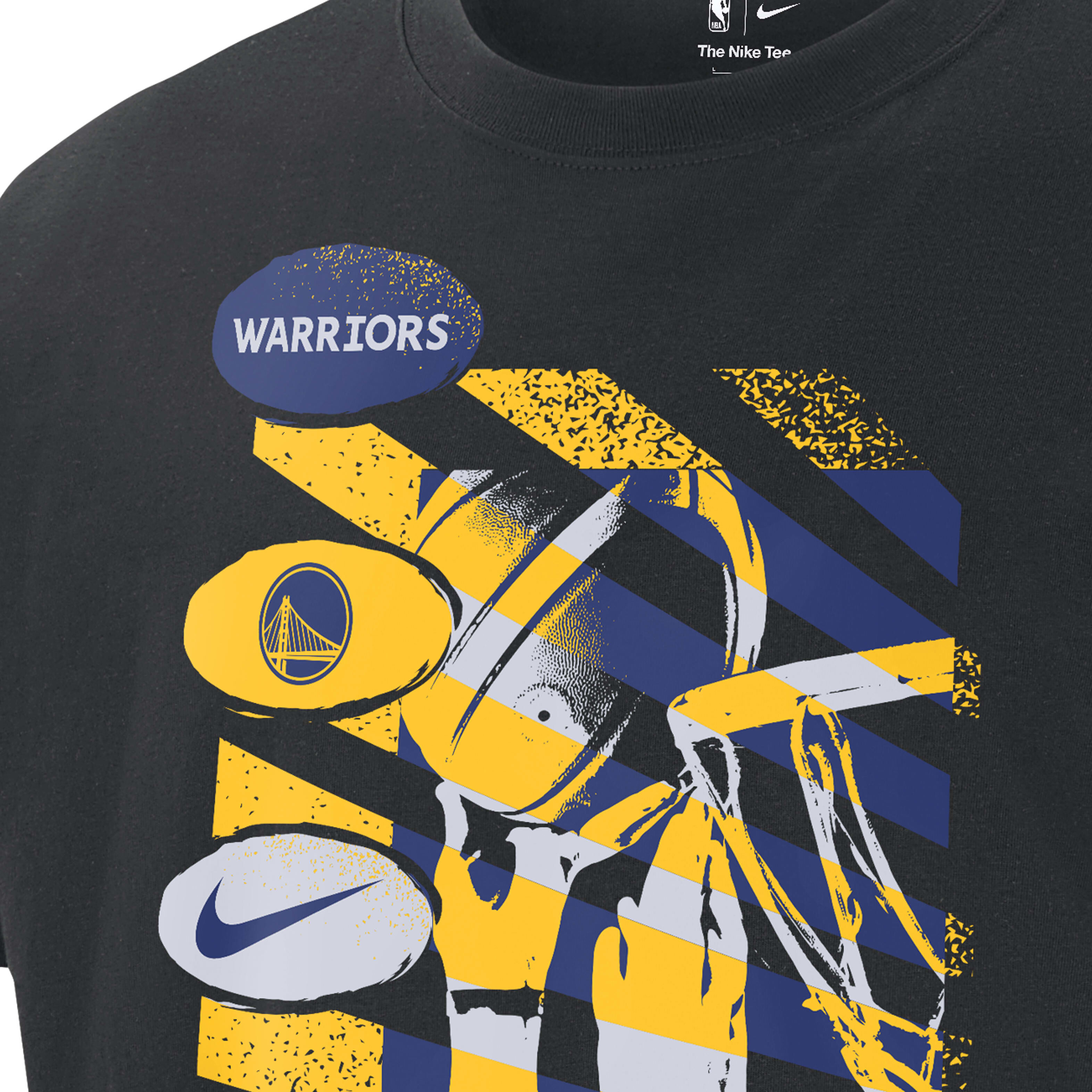 Buy Golden State Warriors Courtside Men s Nike NBA T Shirt Nike Kuwait Official