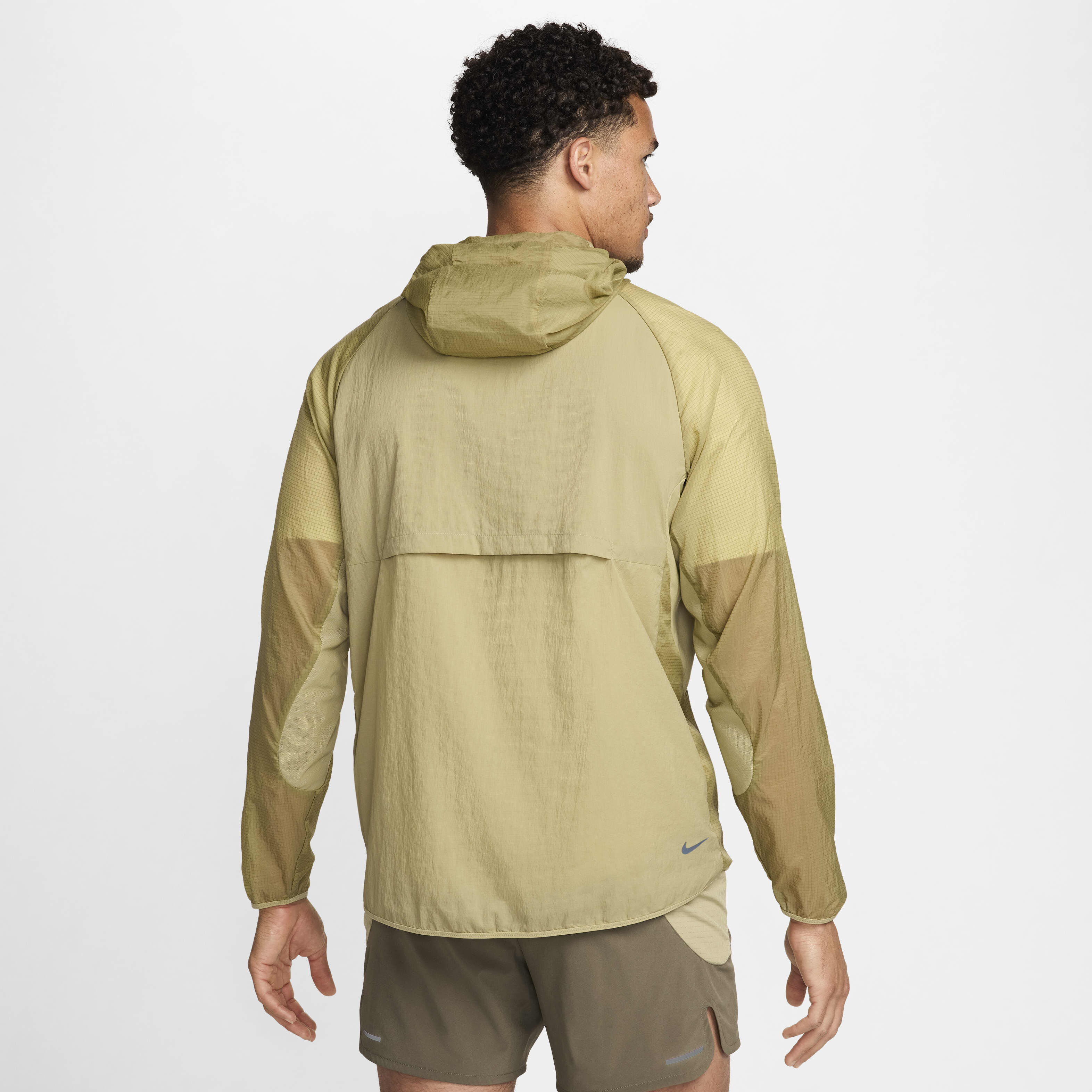 Nike yellow running jacket hotsell