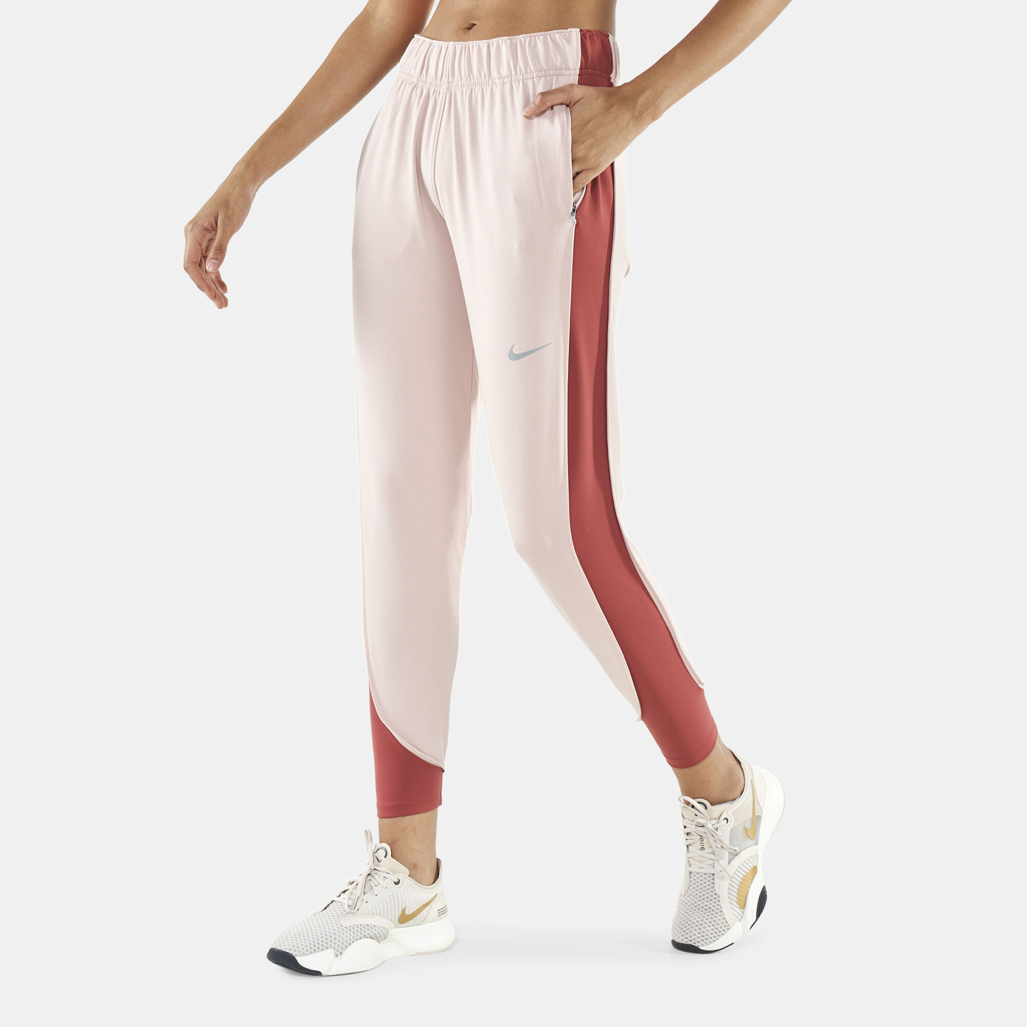 Buy Nike Therma FIT Essential Women s Running Trousers Black Black Nike Kuwait Official