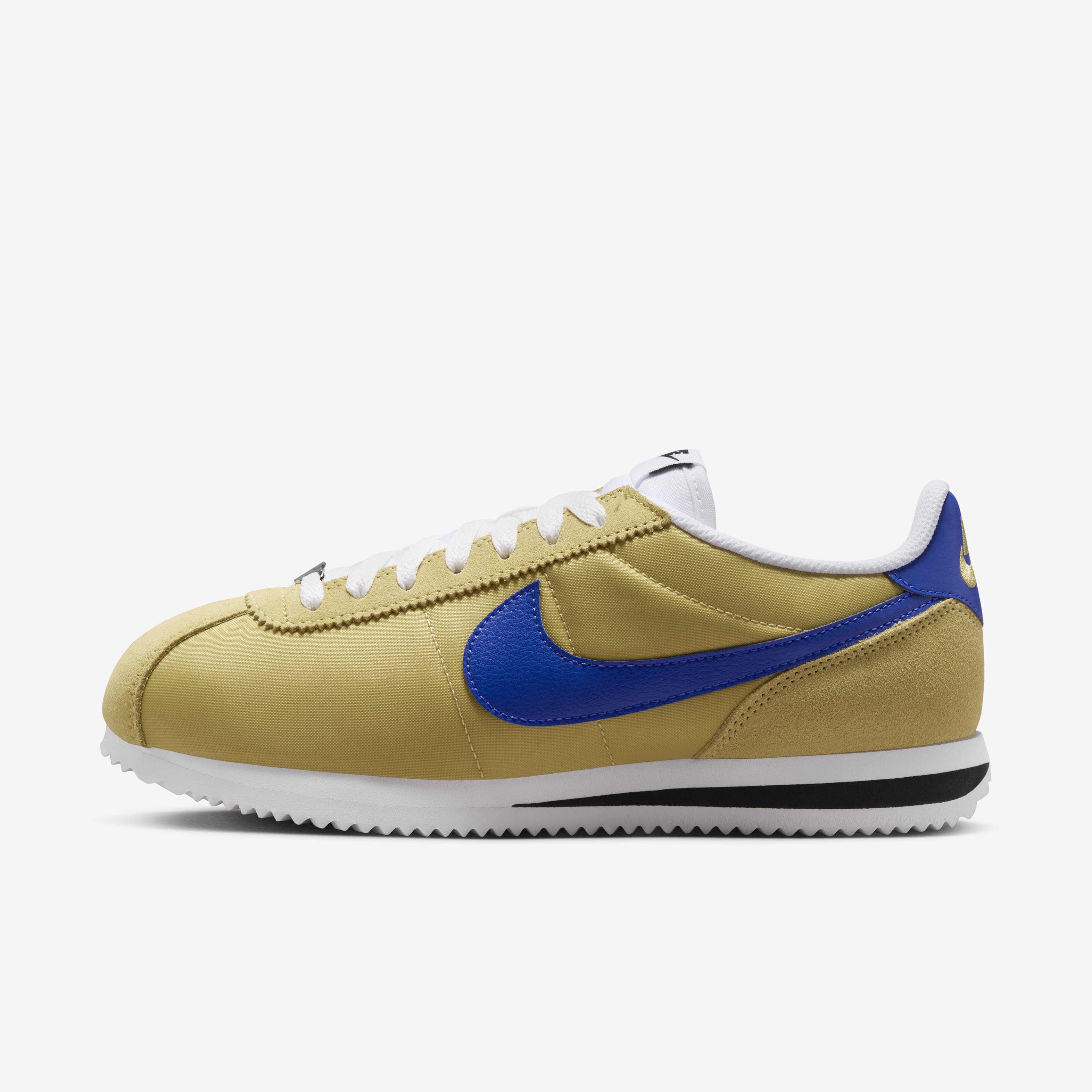 Nike cortez blue and yellow clearance