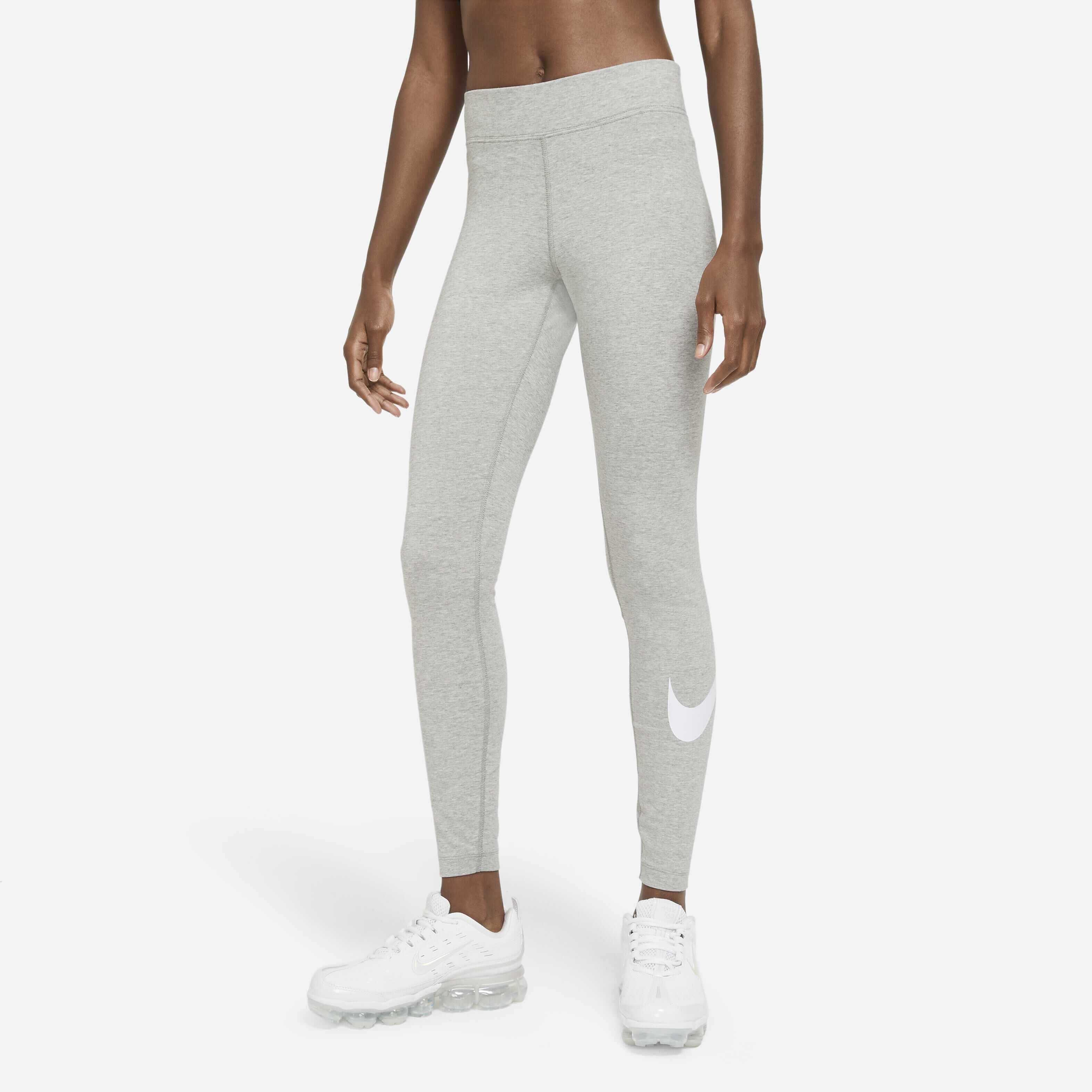 Buy Nike Sportswear Essential Women s Mid Rise Swoosh Leggings Nike Kuwait Official