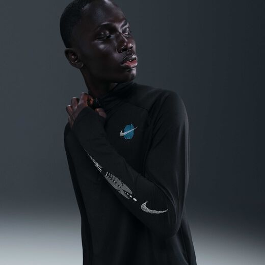 Running Tops & T-Shirts-Nike, Nike Stride, Men's Dri-FIT 1/2-zip Running Top