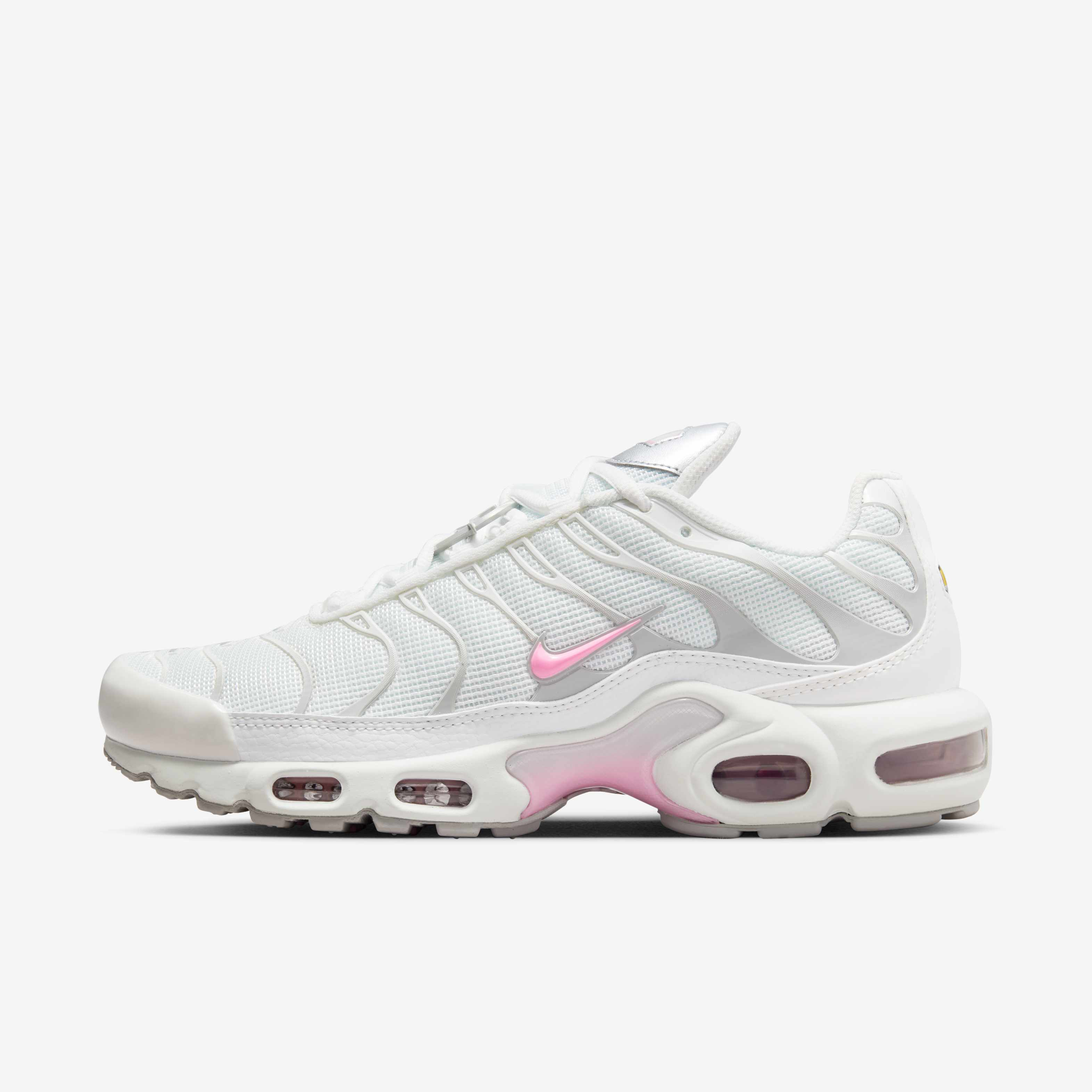 white pink nike air