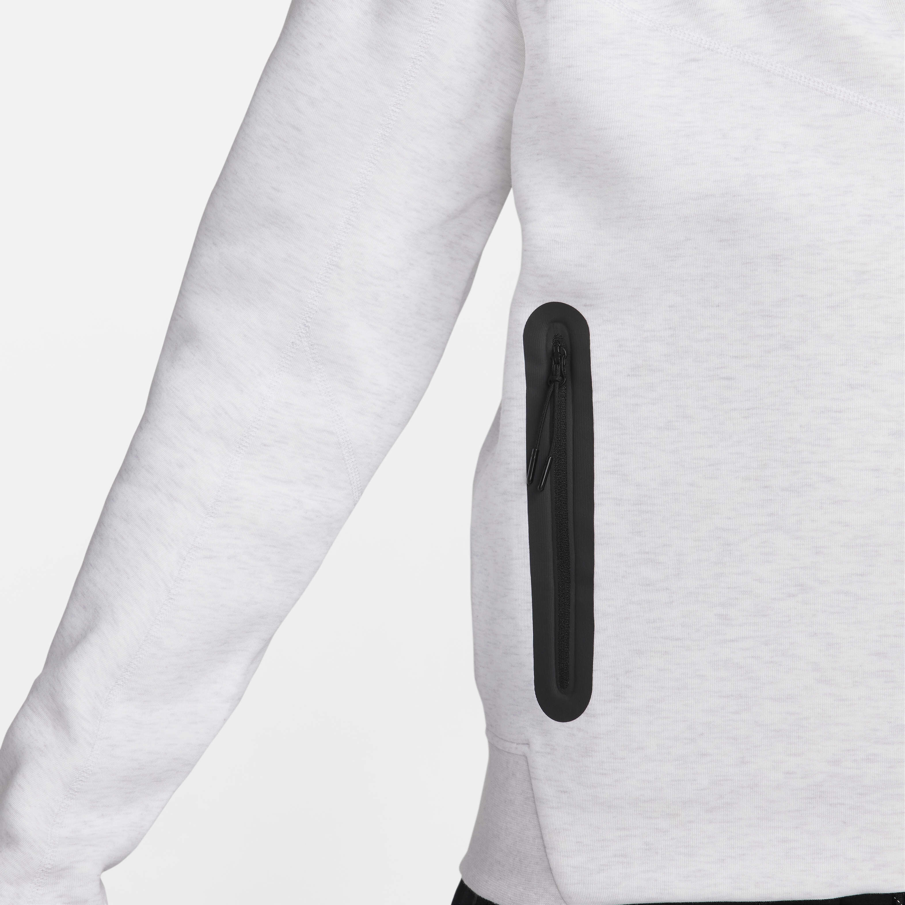 Nike tech fleece hoodie birch heather discount