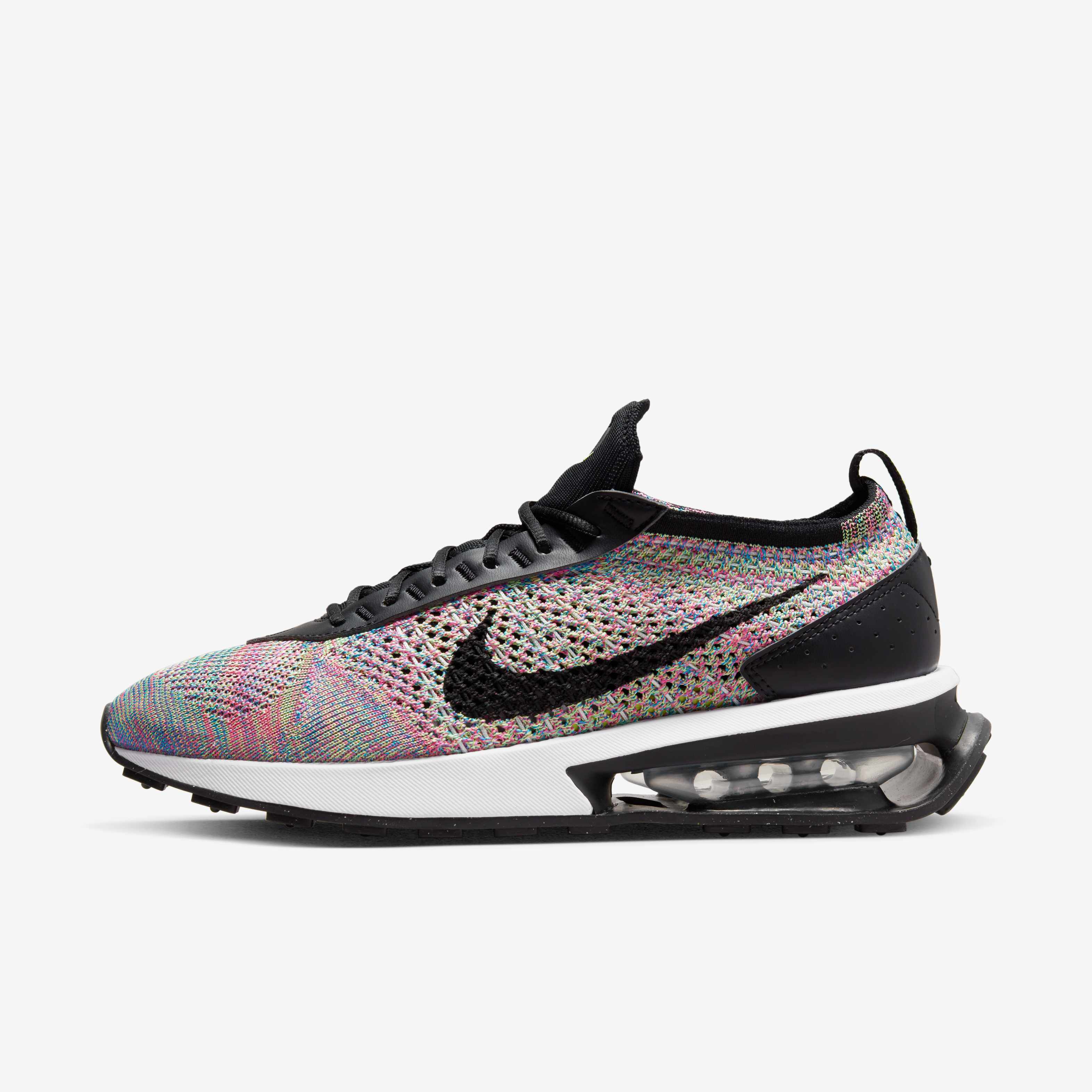 Buy Nike Air Max Flyknit Racer Women s Shoes Ghost Green Pink Blast Photo Blue Black Nike Kuwait Official