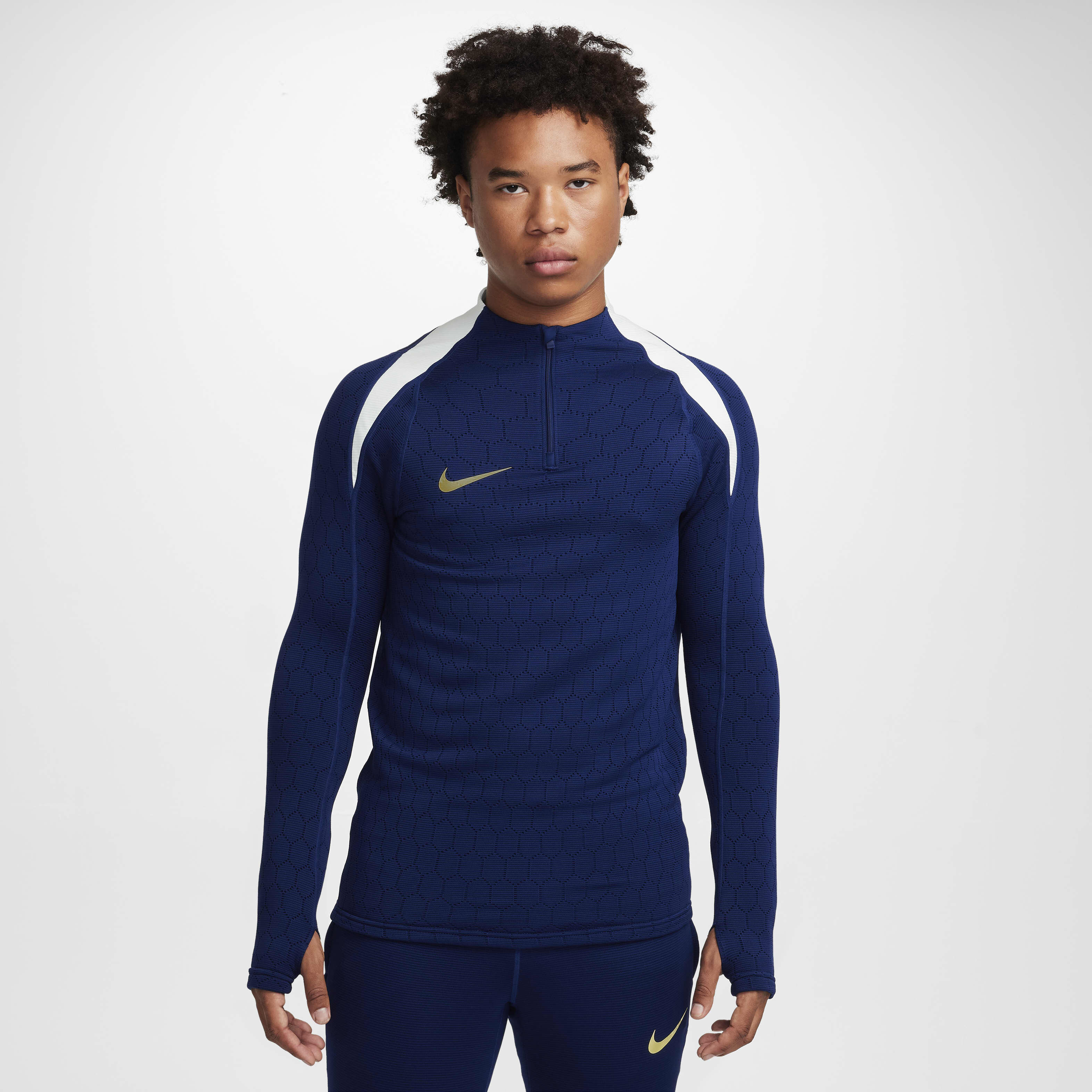 Buy Nike Strike Elite Men s Therma FIT ADV Water Repellent Drill Top Nike Kuwait Official