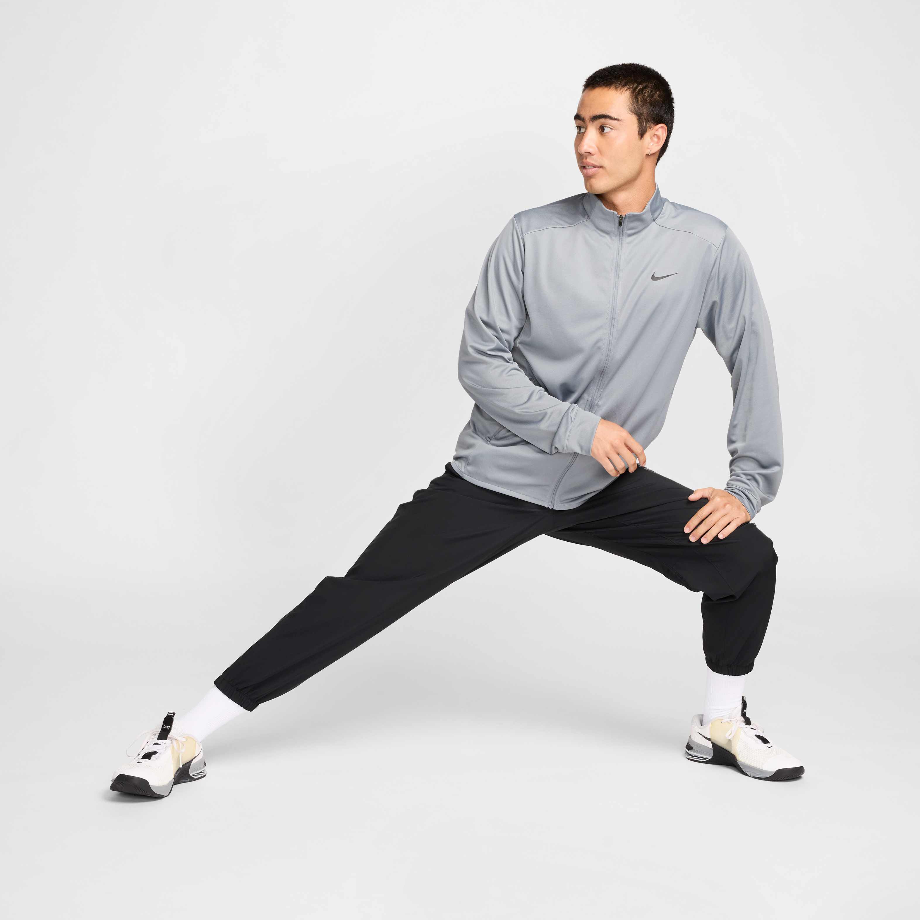 Buy Nike Totality Men's Dri-FIT Knit Versatile Jacket - Cool Grey