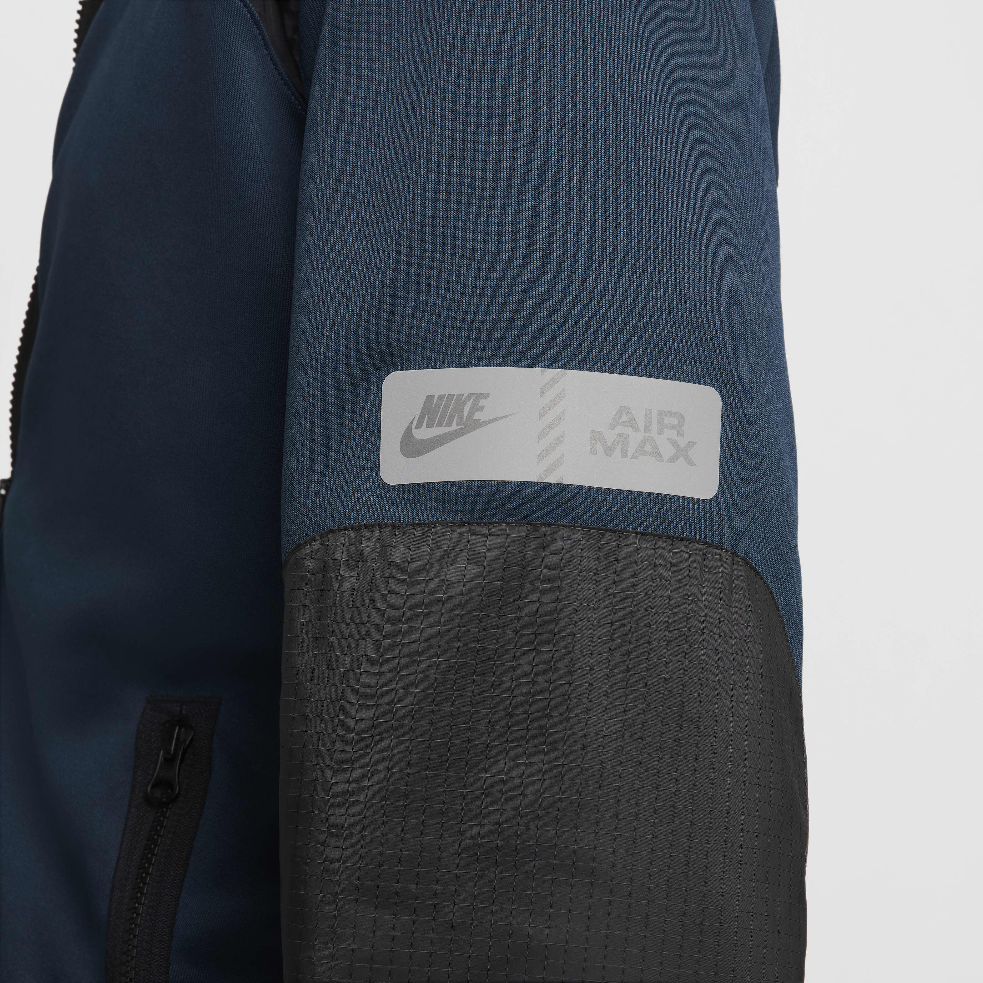 Buy Nike Sportswear Air Max Men s Full Zip Hoodie Armoury Navy Dark Smoke Grey Black Nike Kuwait Official
