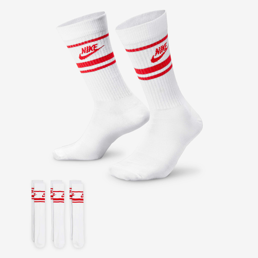 Accessories & Equipment-Nike, Nike Sportswear Dri-FIT Everyday Essential, Crew Socks (3 Pairs)