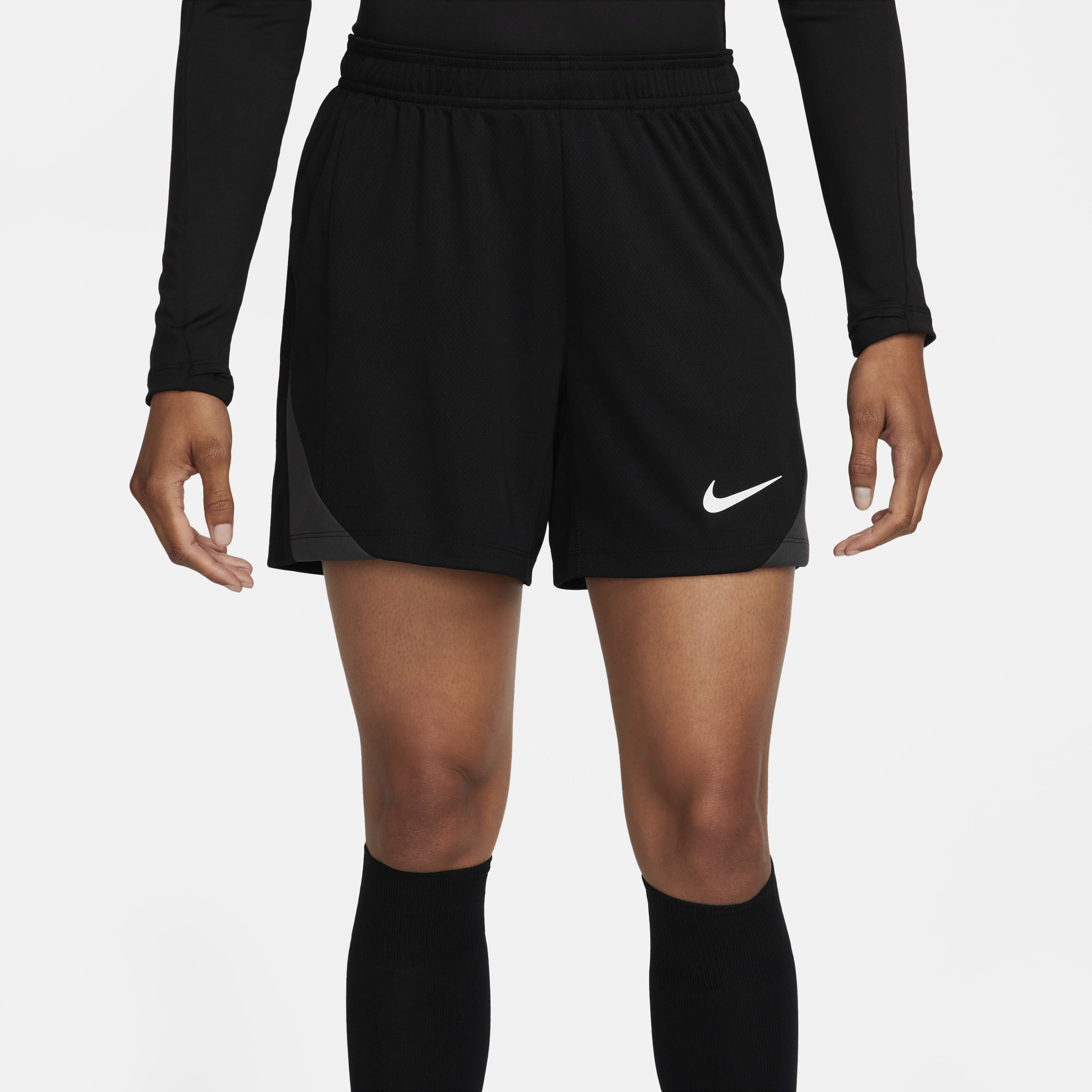 Buy Nike Strike Women s Dri FIT Football Shorts Black Anthracite White Nike Kuwait Official