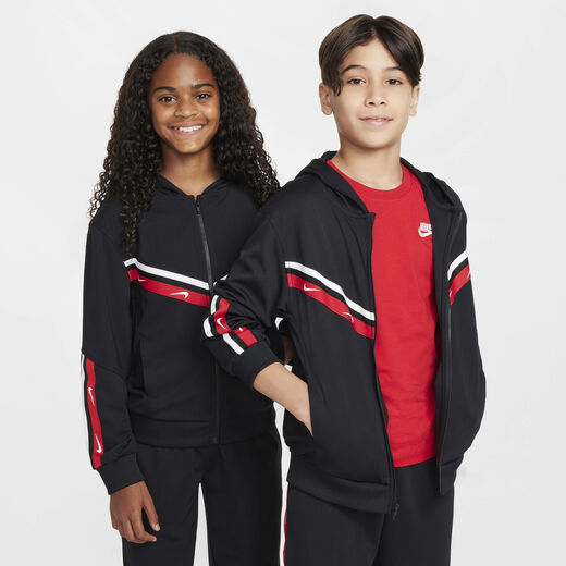 Hoodies & Sweatshirts-Nike, Nike Sportswear Club, Older Kids' Full-Zip Knit Hoodie