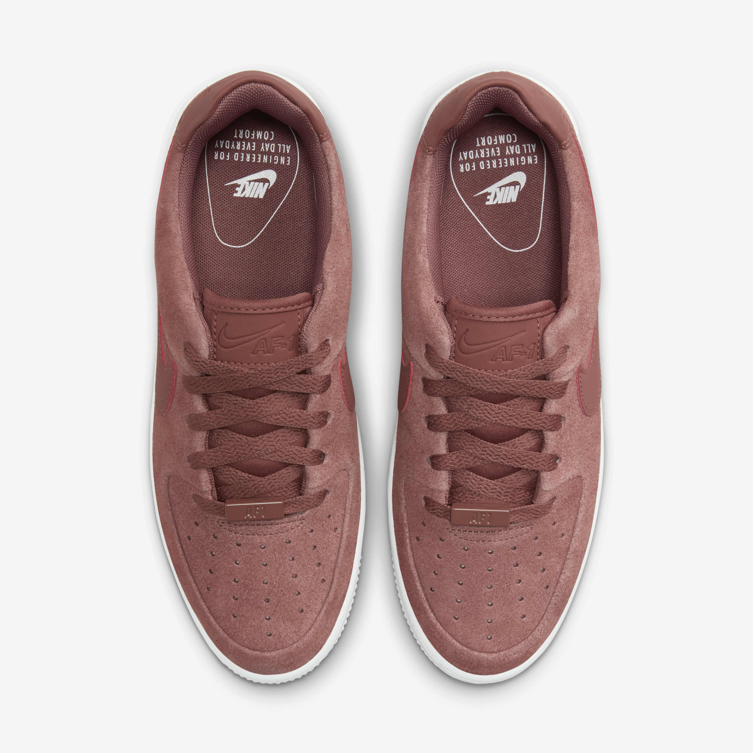 Nike air force 1 sage low red hotsell