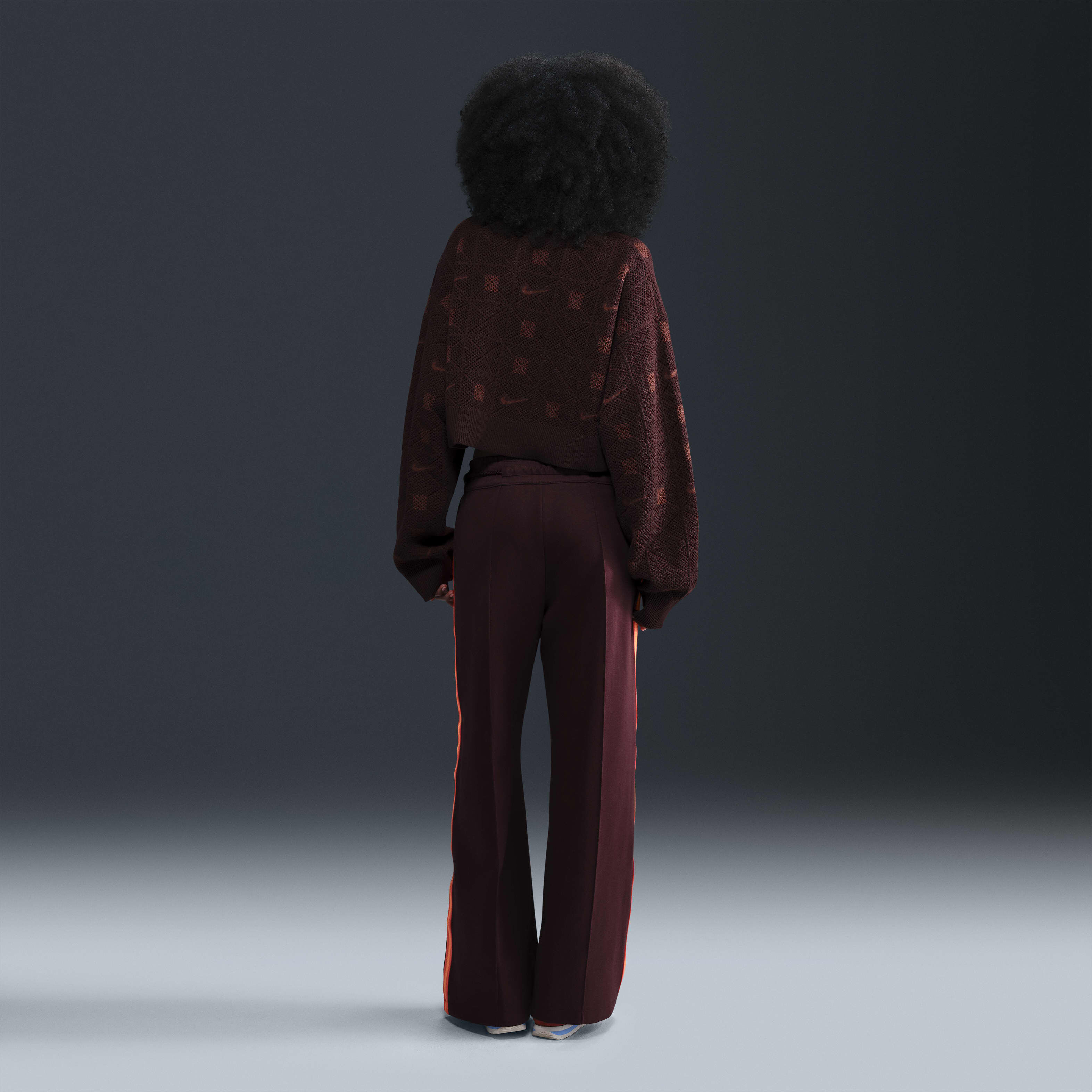 【保障できる】 Women's Osaka Naomi Buy Engineered Burgundy - Jumper Knit ジャケット・アウター