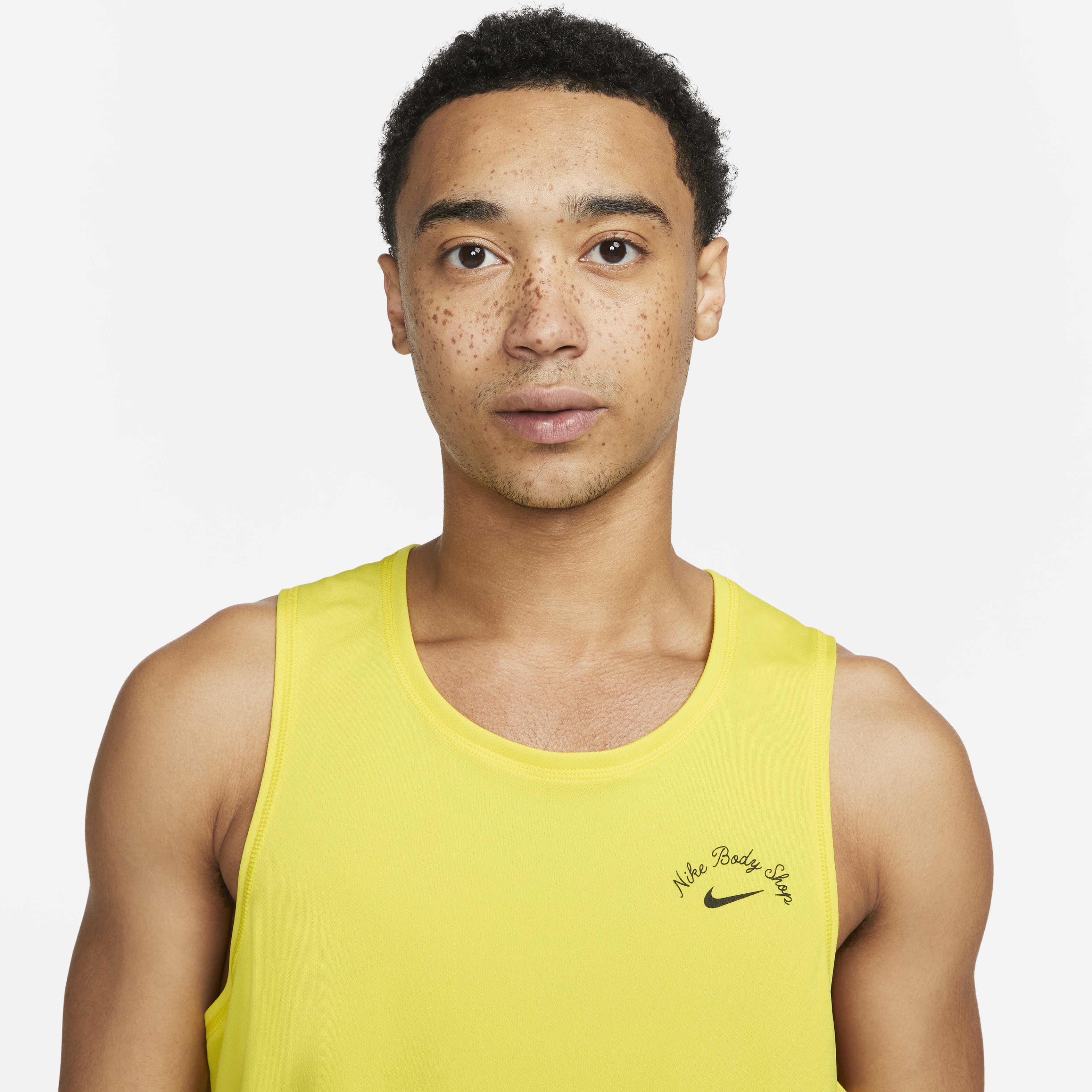Nike yellow tank store