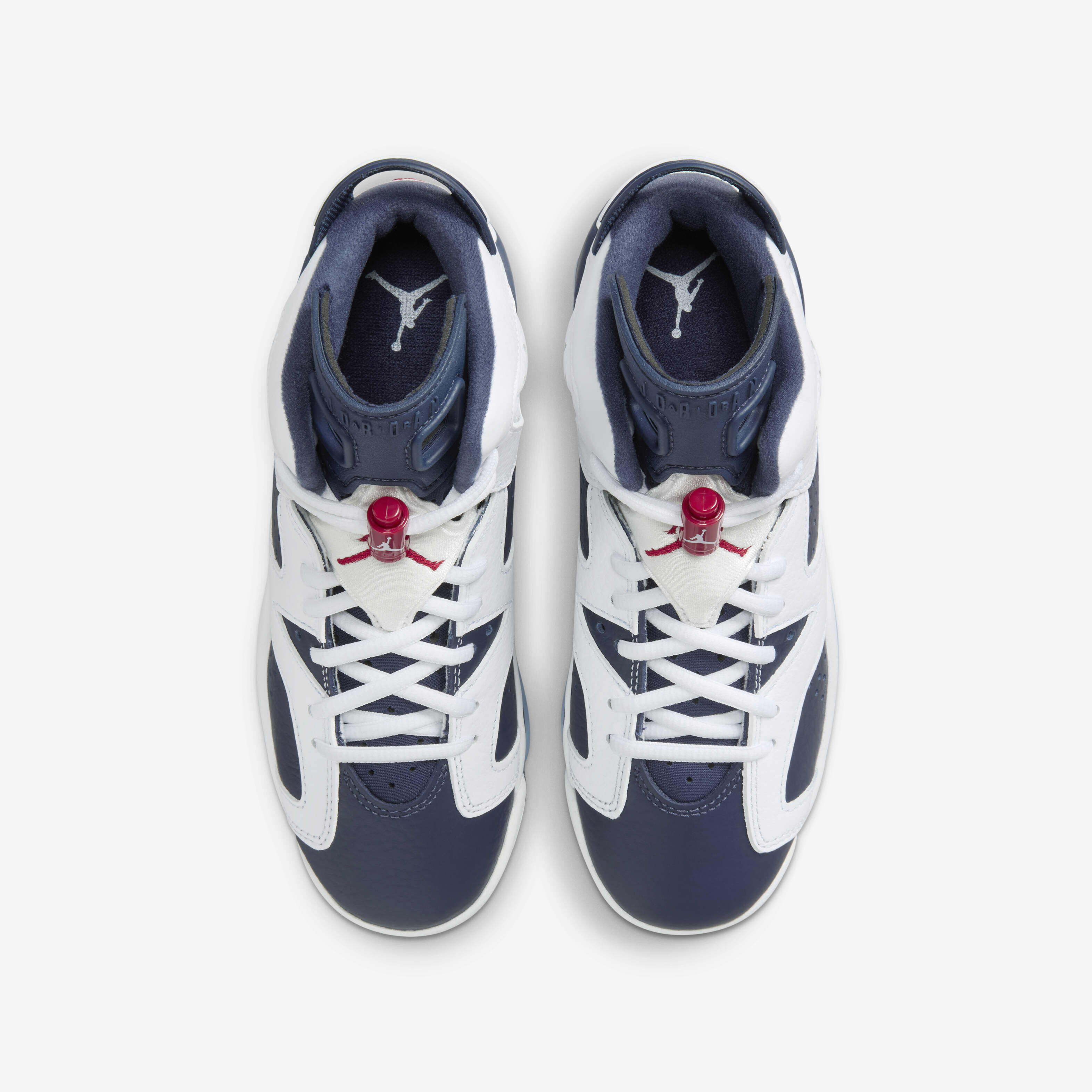 Air Jordan 6 Retro 'White and Midnight Navy' image number 3