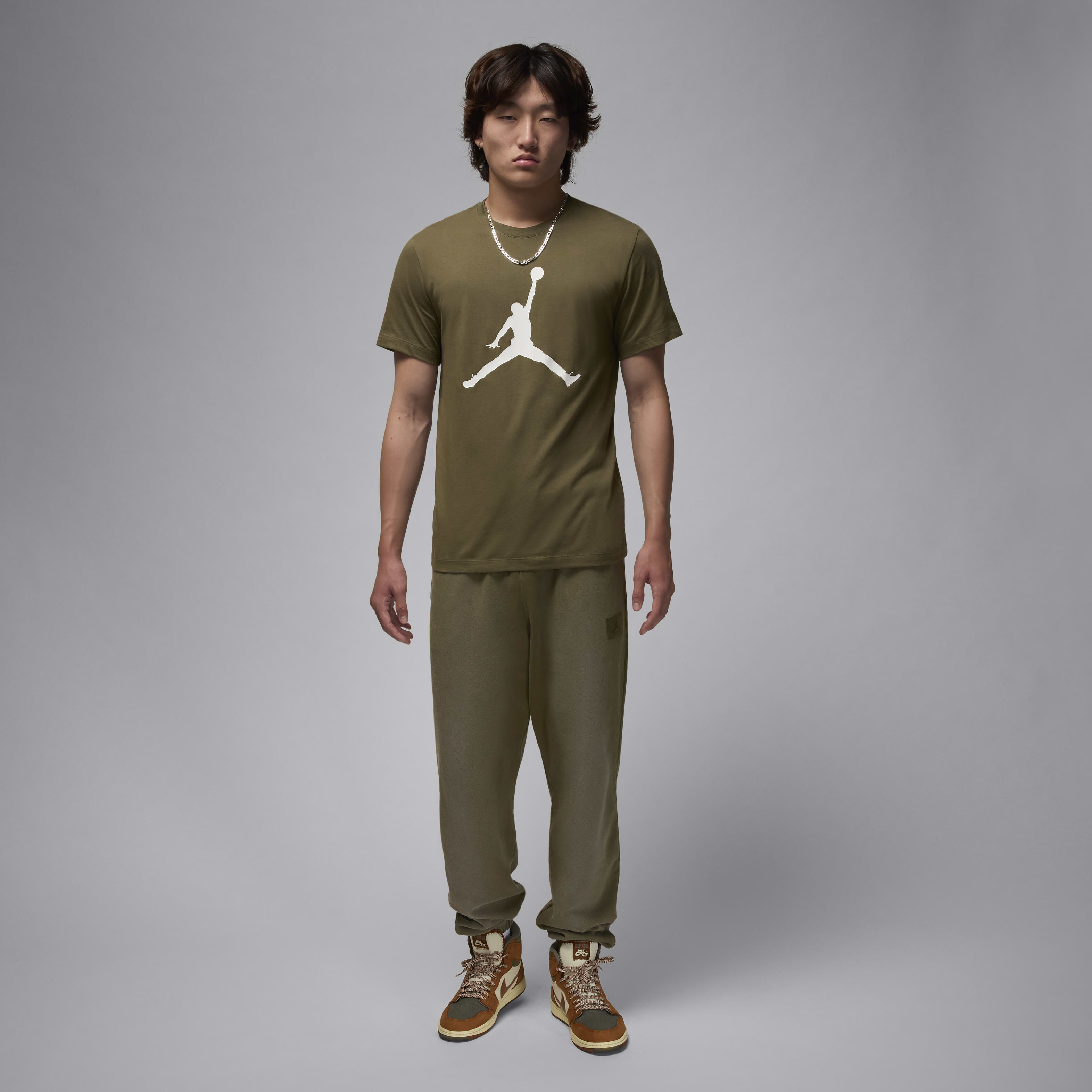 ★Nike★ Jordan Jumpman Men's T-Shirt CJ0921-100 Nike Jordan Jumpman Men's T-Shirt White