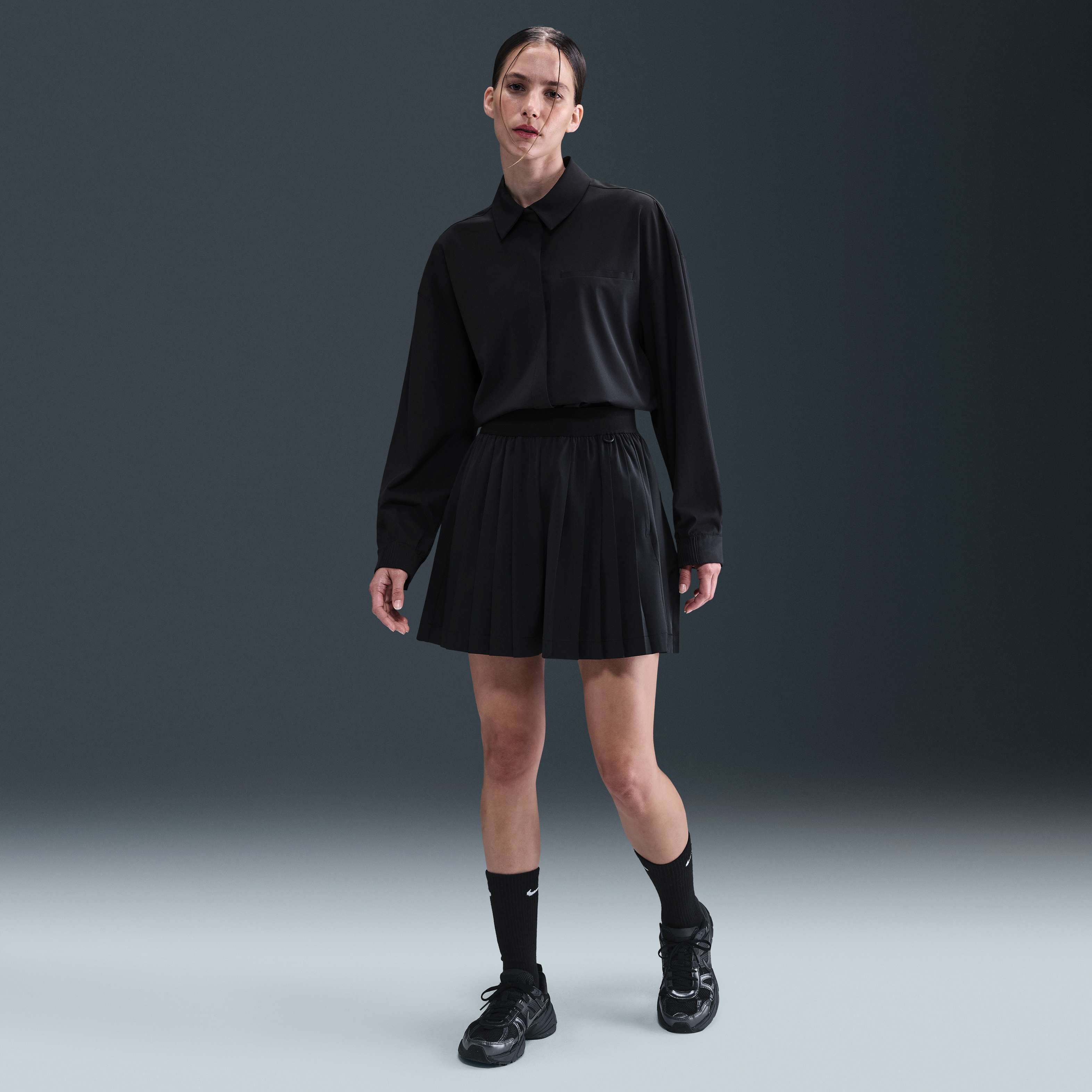ワンピース NIKE Women Mid Skirts FQ1780 010 BLACK Shop Nike Victory Dri-FIT Tennis Dress FQ1780-010 black