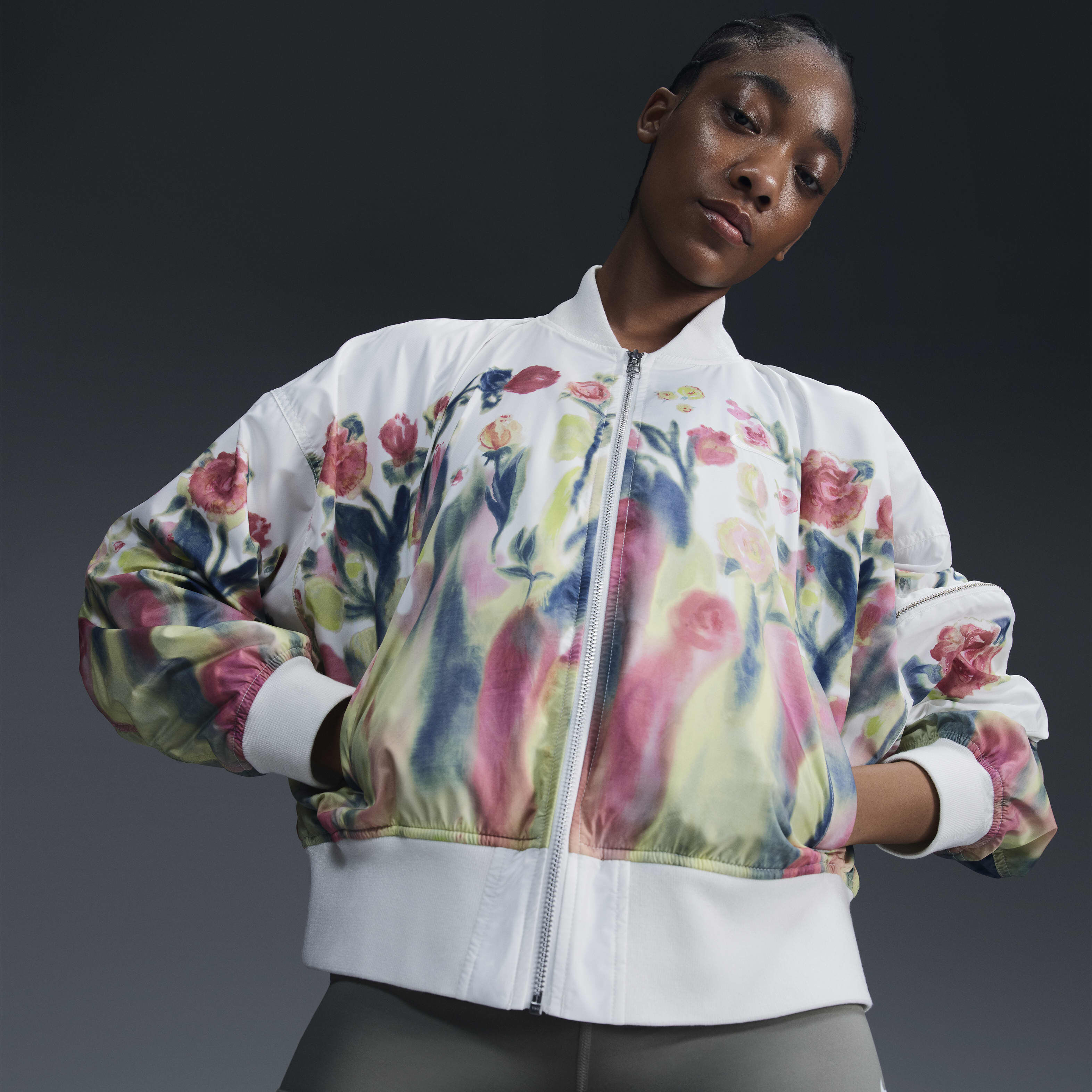 Nike jacket colorful shop