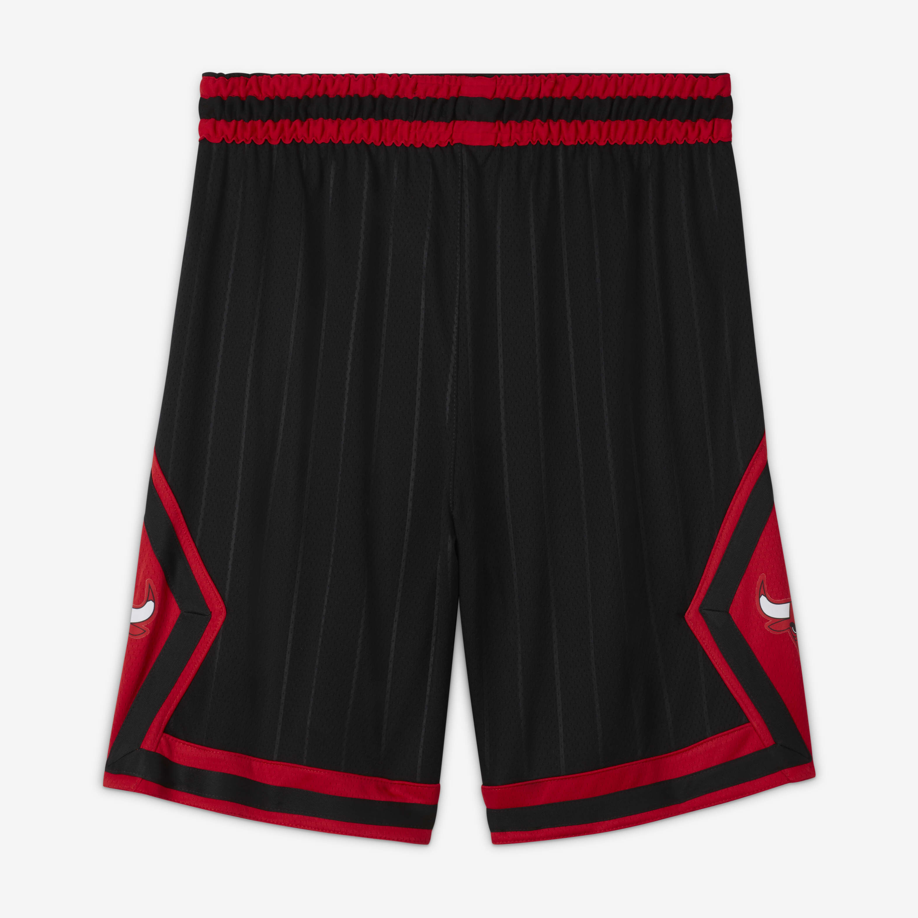 Buy Chicago Bulls Statement Edition Men s Jordan NBA Swingman Shorts Black University Red White Nike Kuwait Official