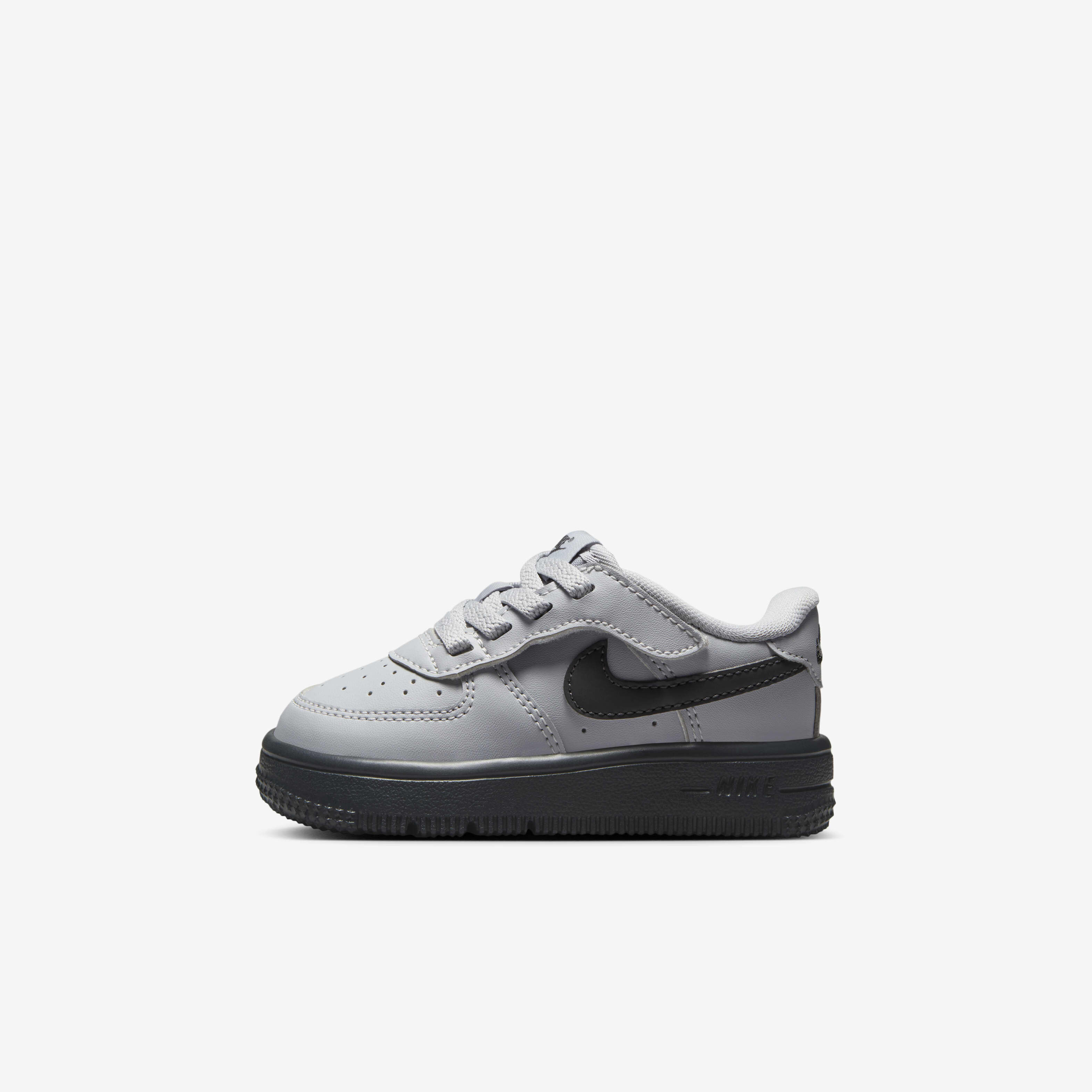 Buy Nike Force 1 Low EasyOn Baby Toddler Shoes Wolf Grey Dark Smoke Grey Nike Kuwait Official