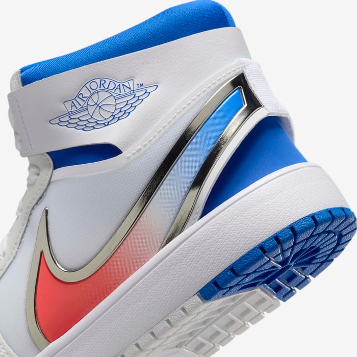 Nike Air Jordan Zoom Jordan High Racer Blue Aj1 Zoom White Racer