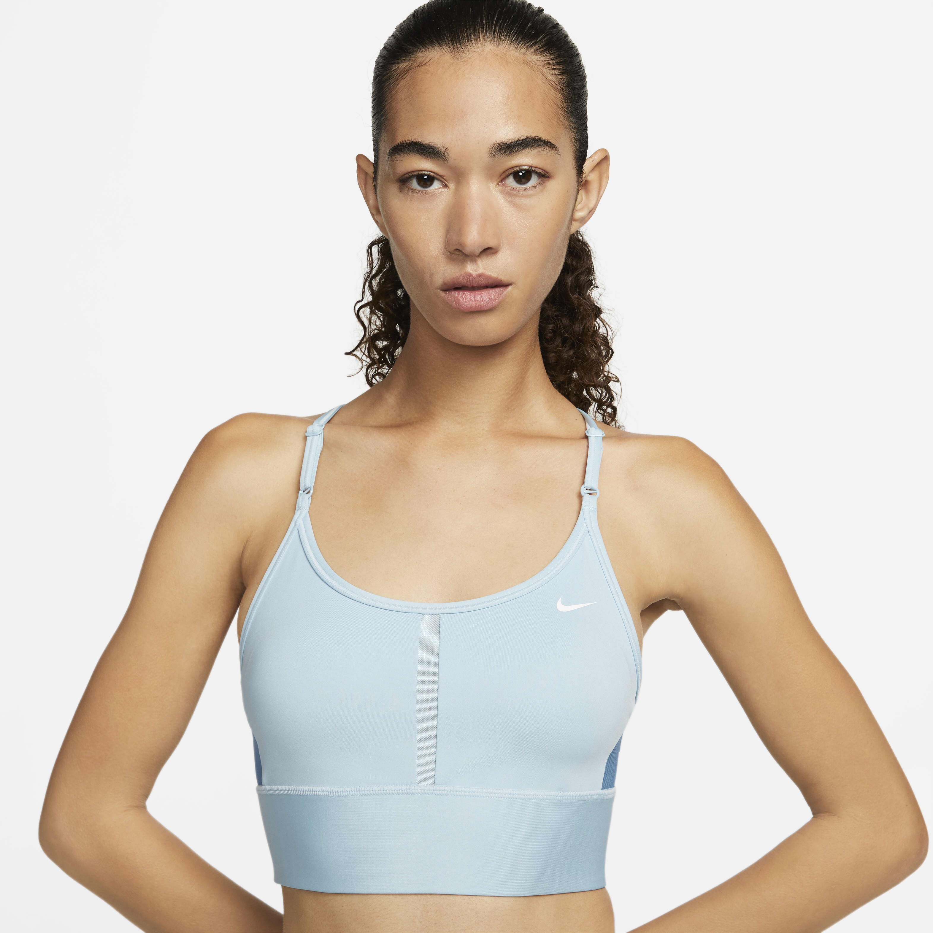 Buy Nike Indy Women s Light Support Padded Longline Sports Bra Nike Kuwait Official