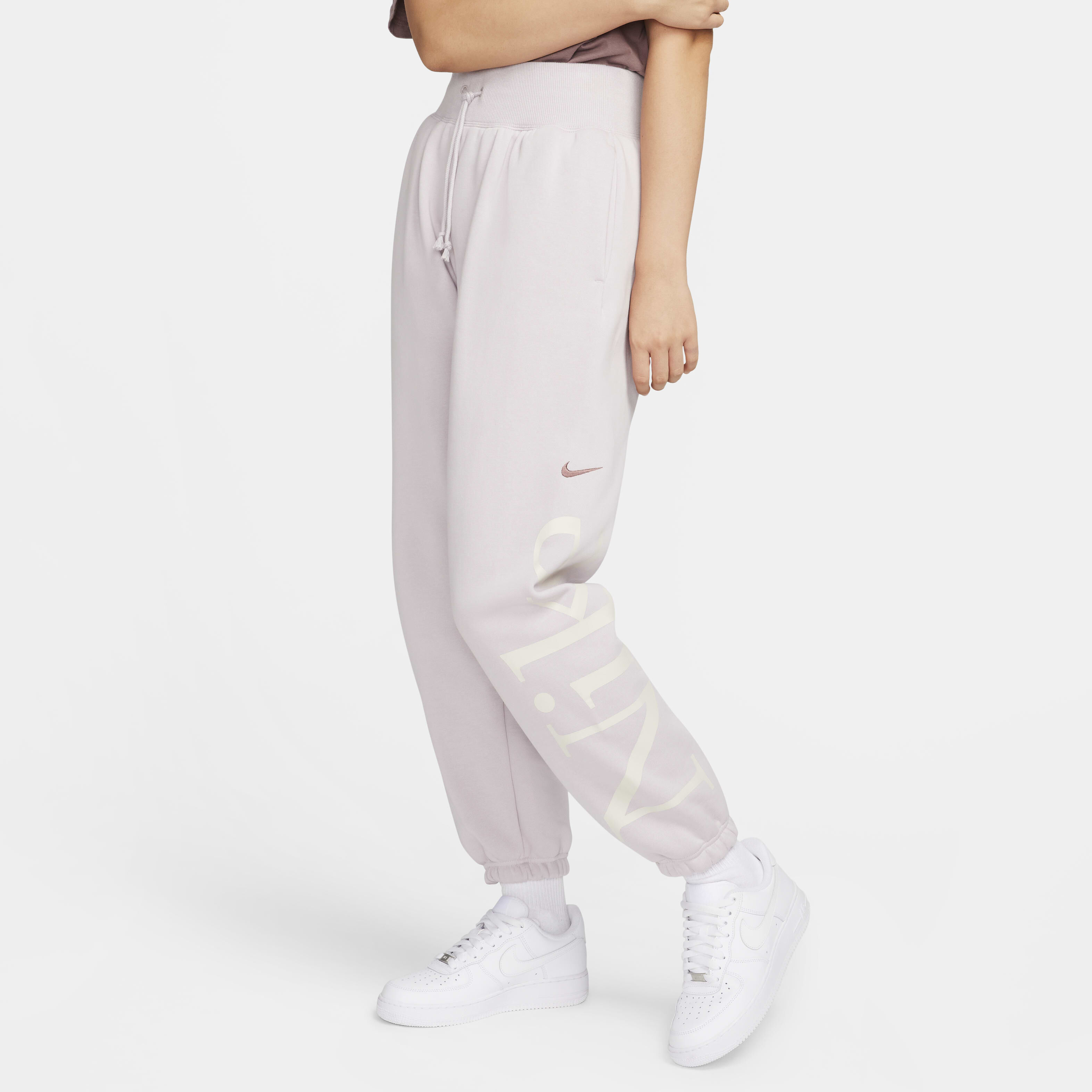 Buy Nike Sportswear Phoenix Fleece Women s Oversized Logo Tracksuit Bottoms Nike Kuwait Official