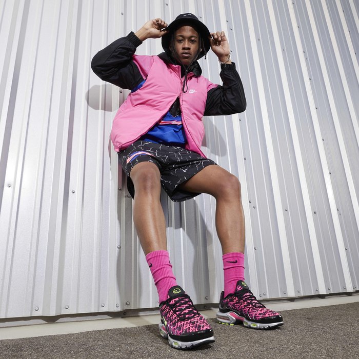 Buy Nike Air Max Plus Mercurial 25 Men's Shoes Black/Hyper Pink