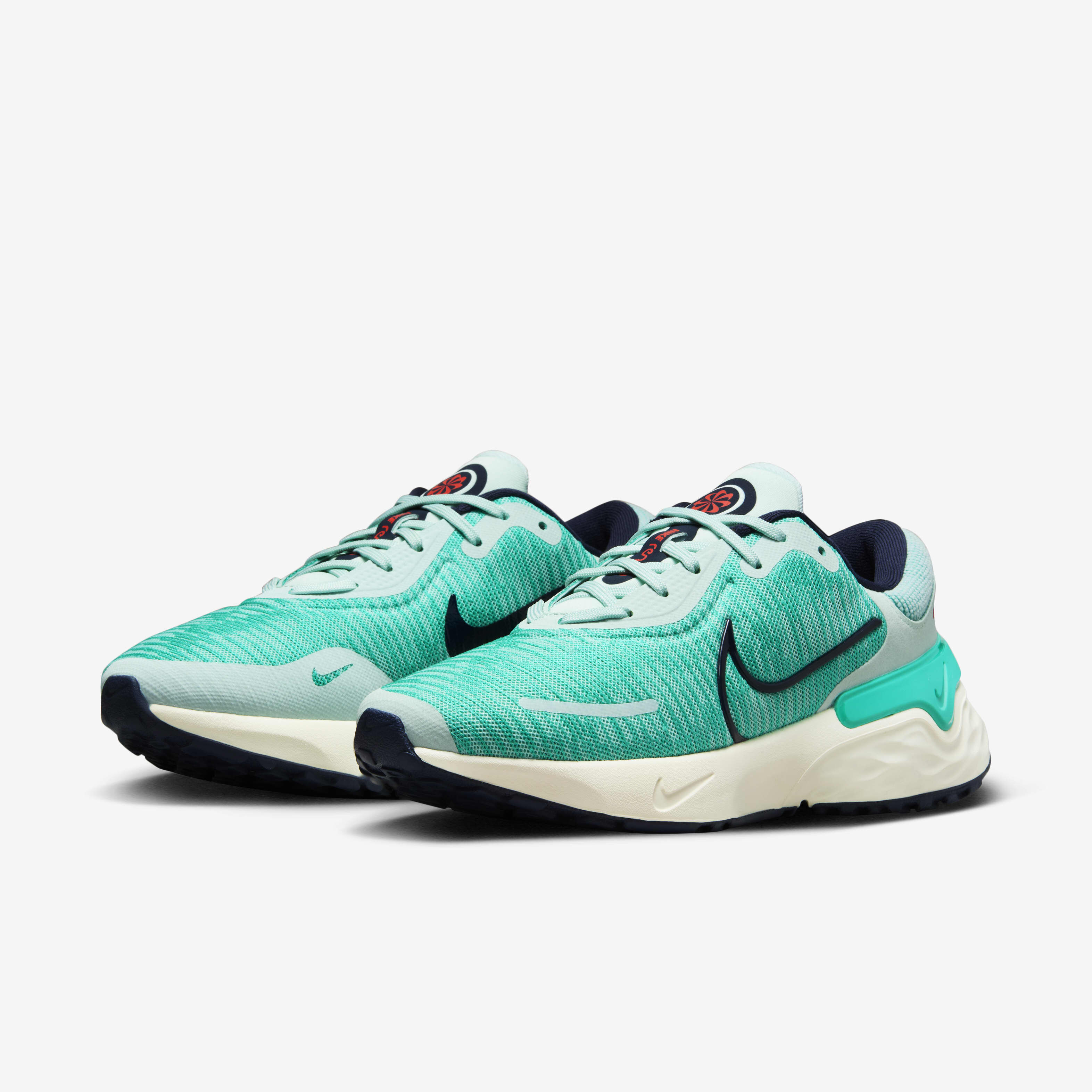 Buy Nike Renew Run 4 Women s Road Running Shoes Jade Ice Clear Jade Coconut Milk Obsidian Nike Kuwait Official