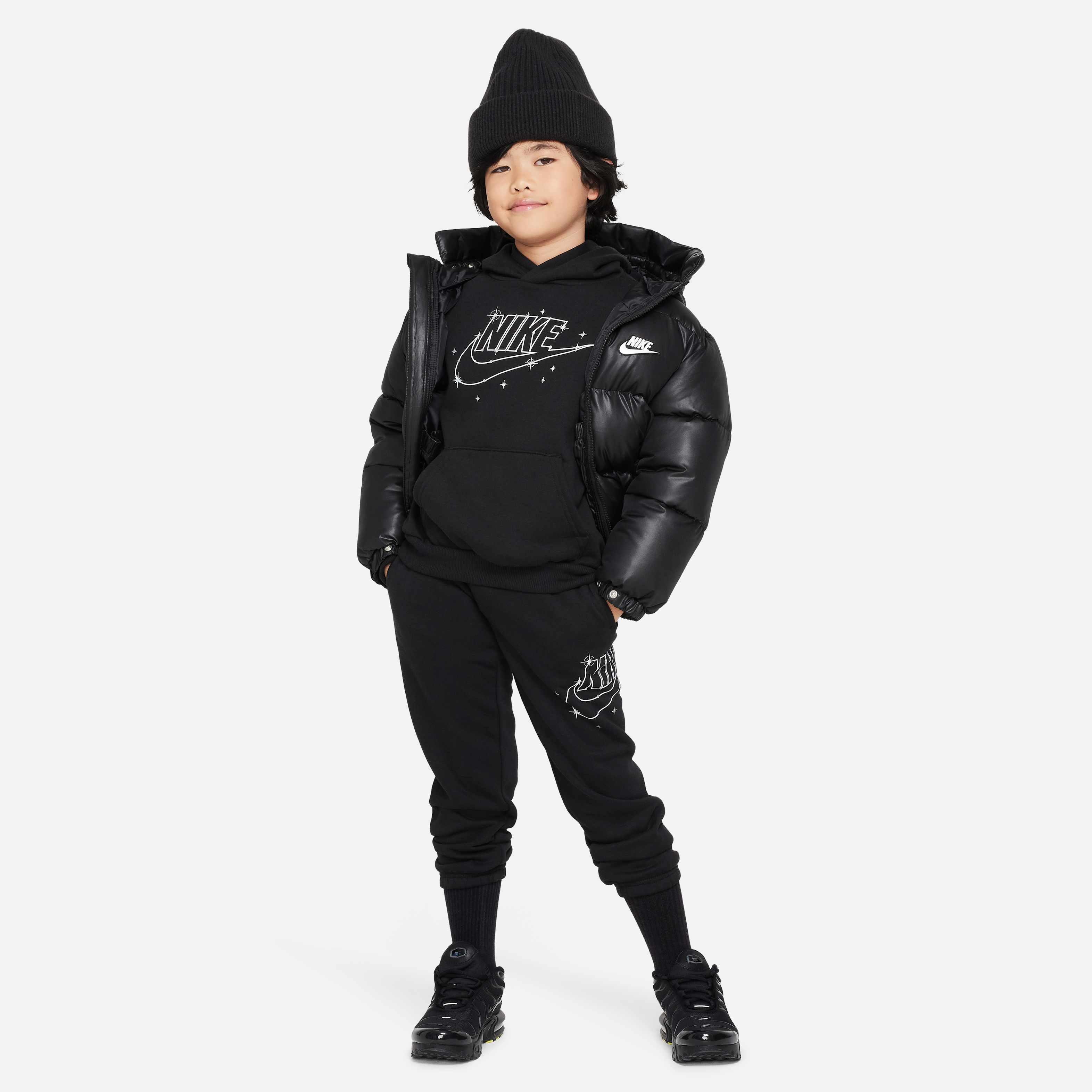 Nike Sportswear Shine Fleece Pullover Hoodie image number 4