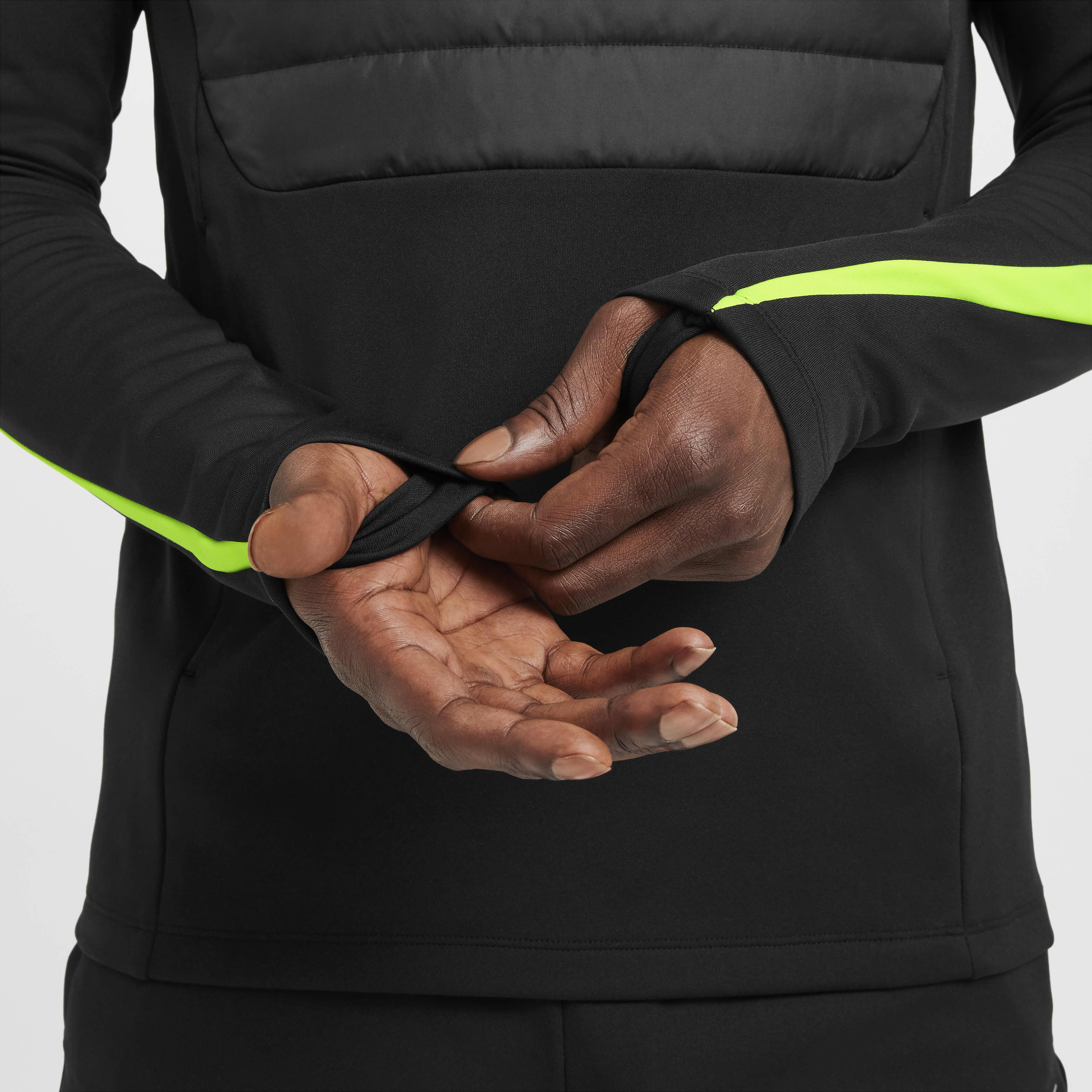 Nike academy black volt on sale