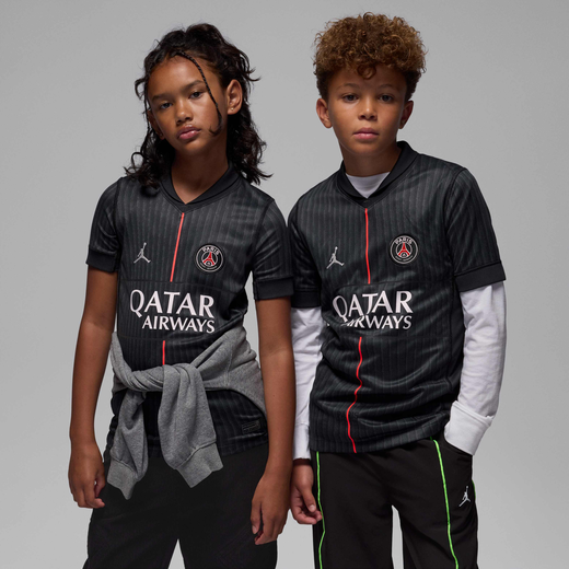 Kids' Jerseys-Nike, Paris Saint-Germain 2025/26 Stadium Fourth, Older Kids' Jordan Dri-FIT Football Replica Shirt