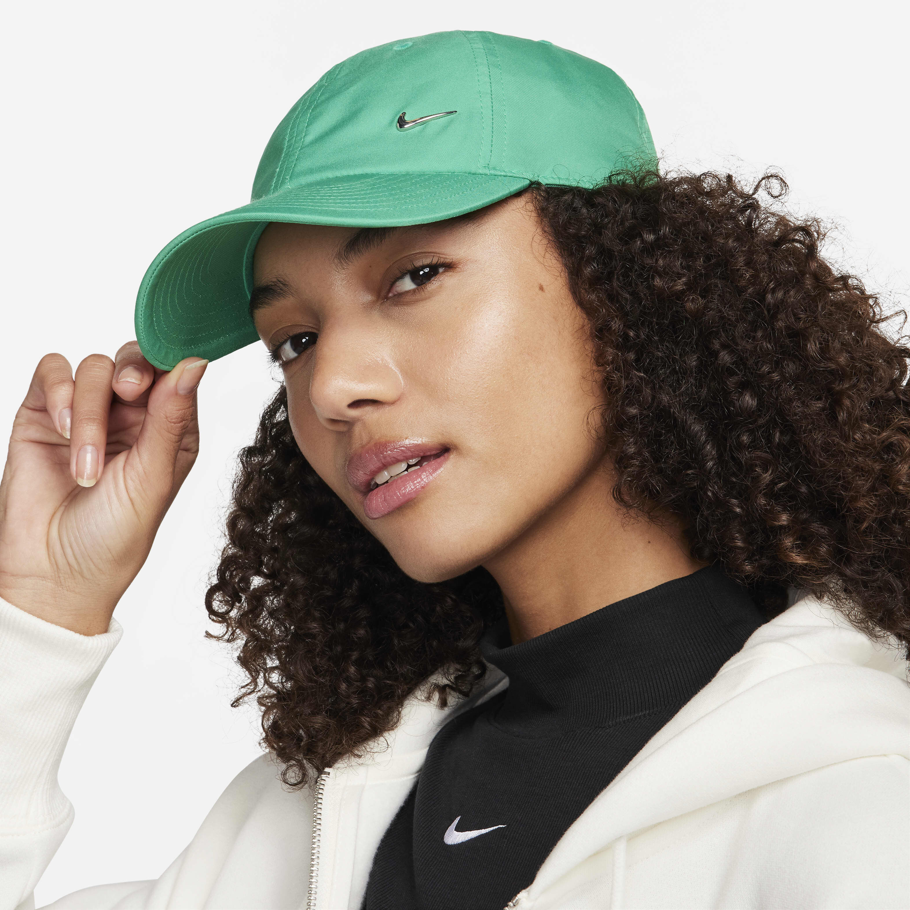 nike curl cap