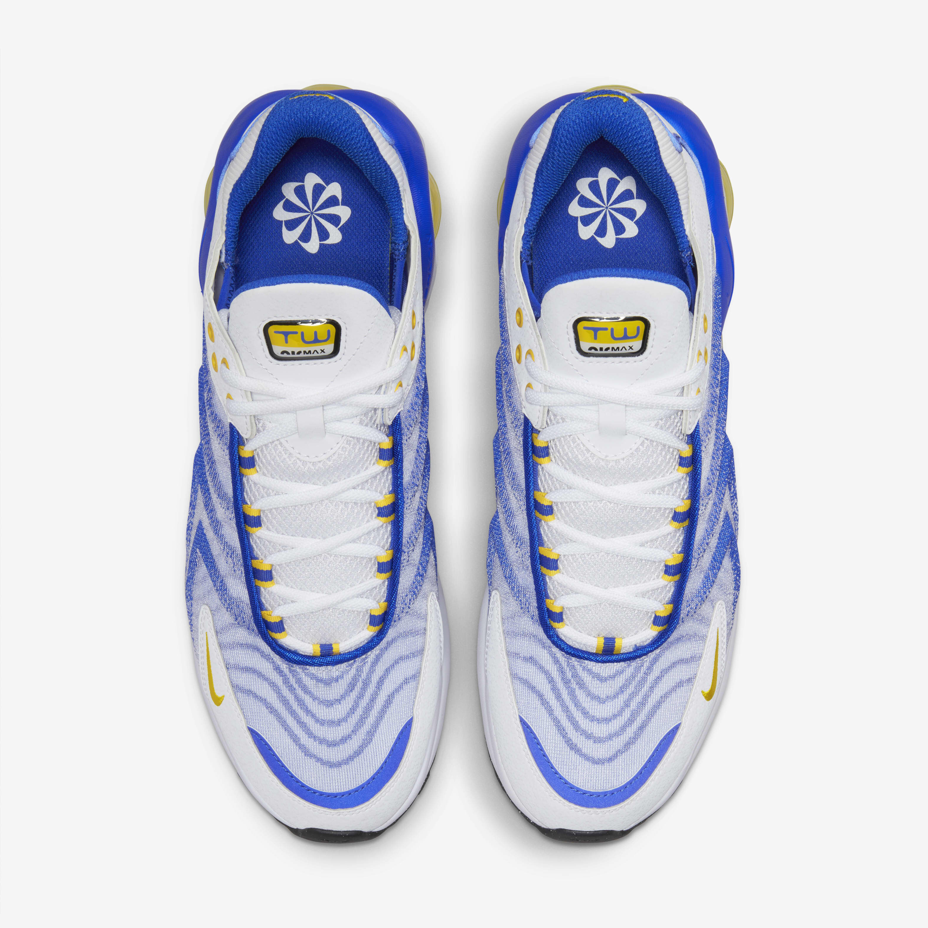 yellow blue white air max