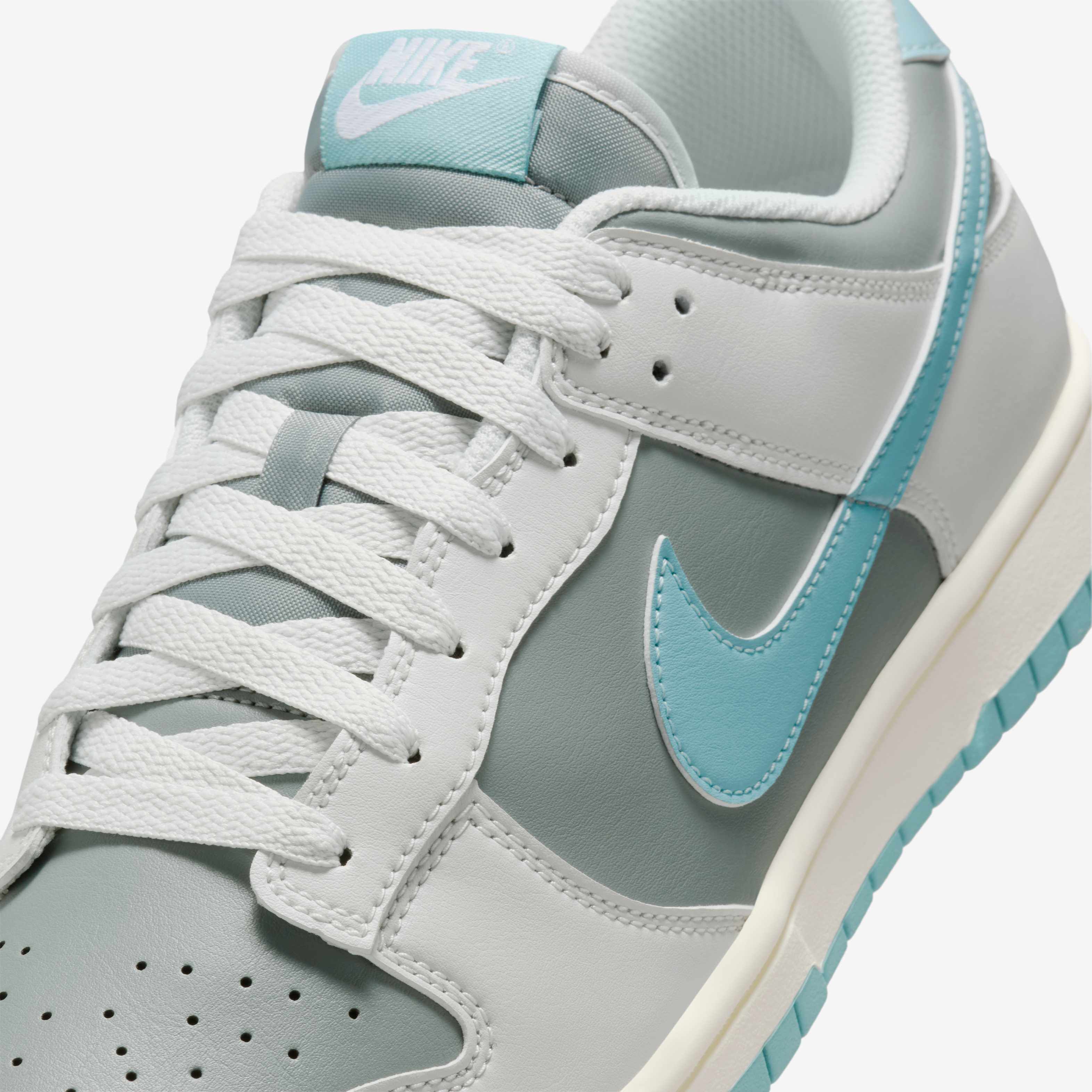 gray and teal nikes