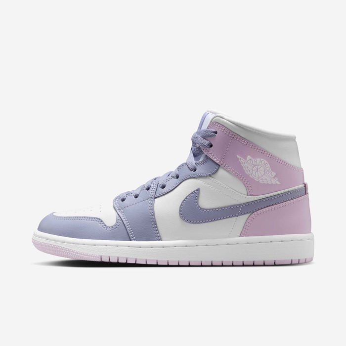 Buy Air Jordan Mid Women's Shoes Indigo Haze/White/Doll Nike